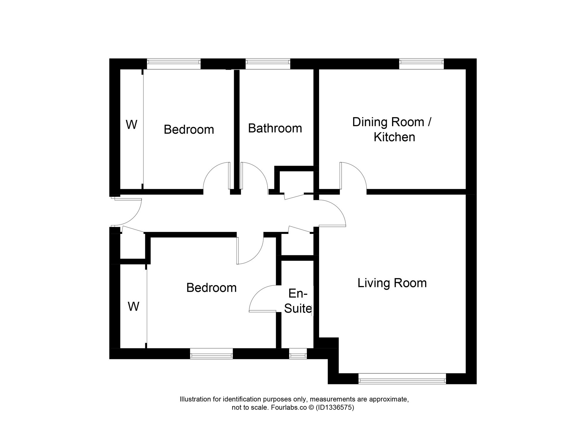 11b Corthan Court, Kirkcaldy floorplan