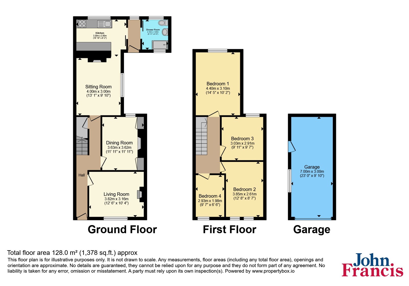 75, Wind Street, Carmarthenshire floorplan
