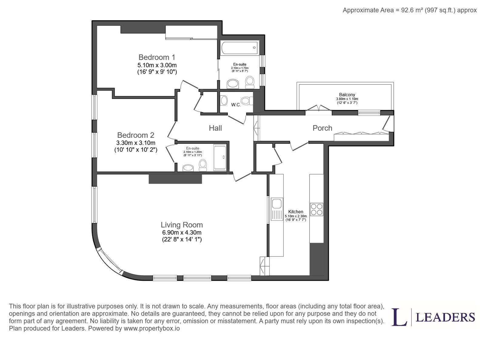 Apartment 3, Octo, 1, Police Street, Greater Manchester floorplan