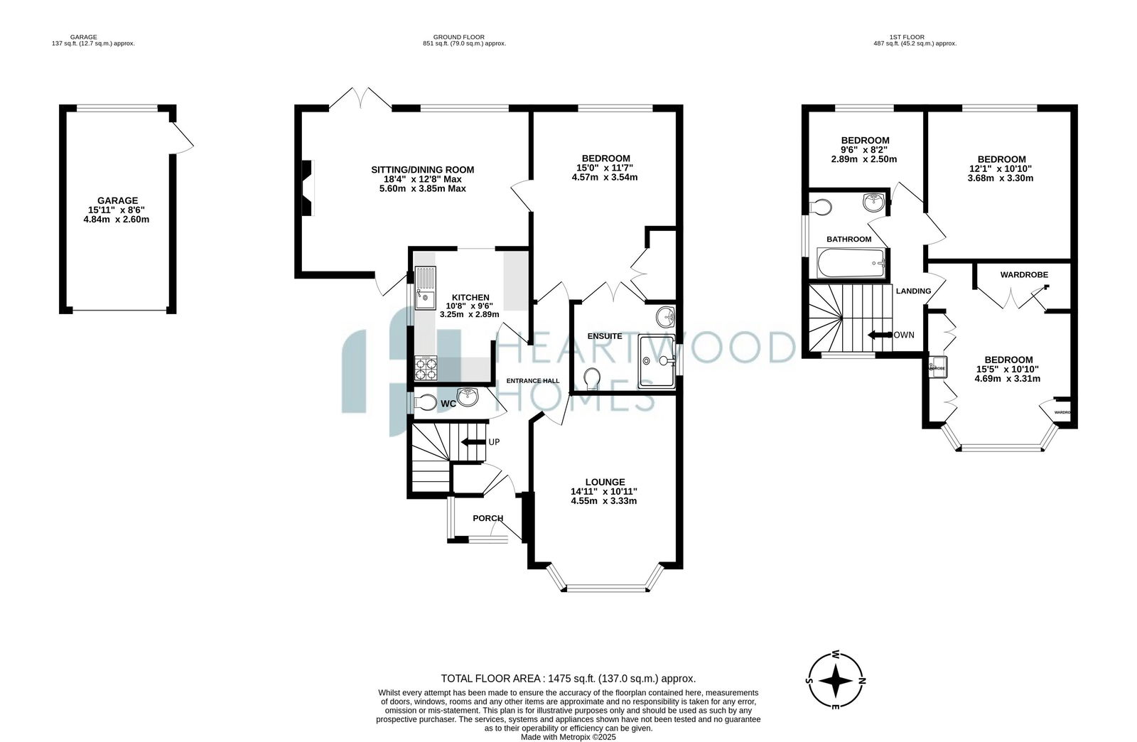 10, Watling Knoll, Radlett floorplan