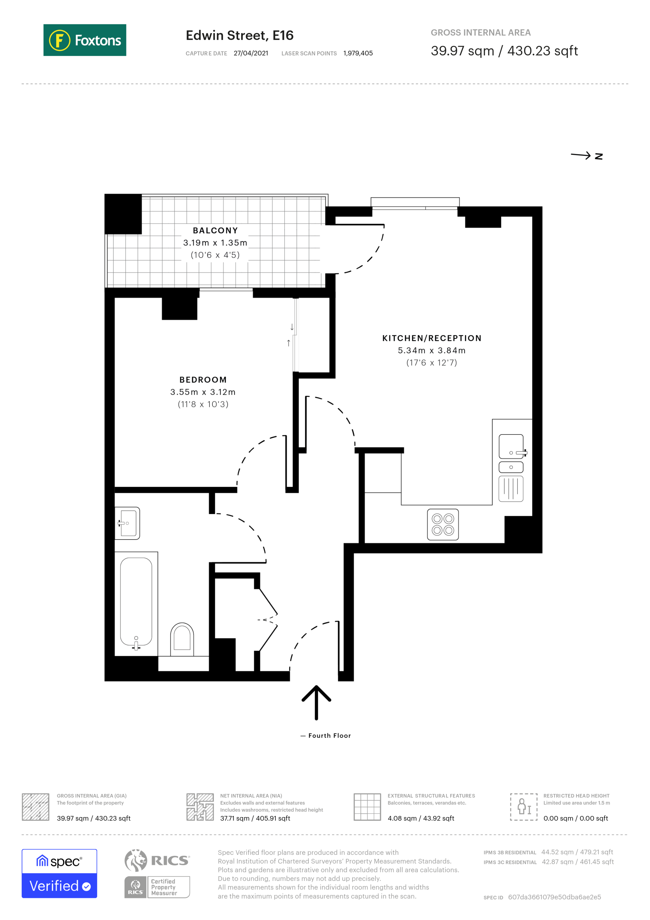 Edwin Street, Canning Town floorplan