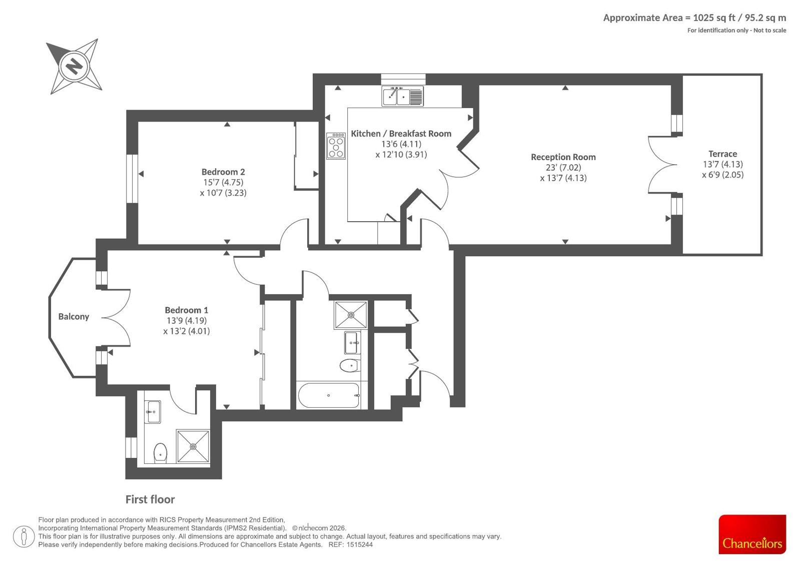 15, South Riding, Maidenhead floorplan