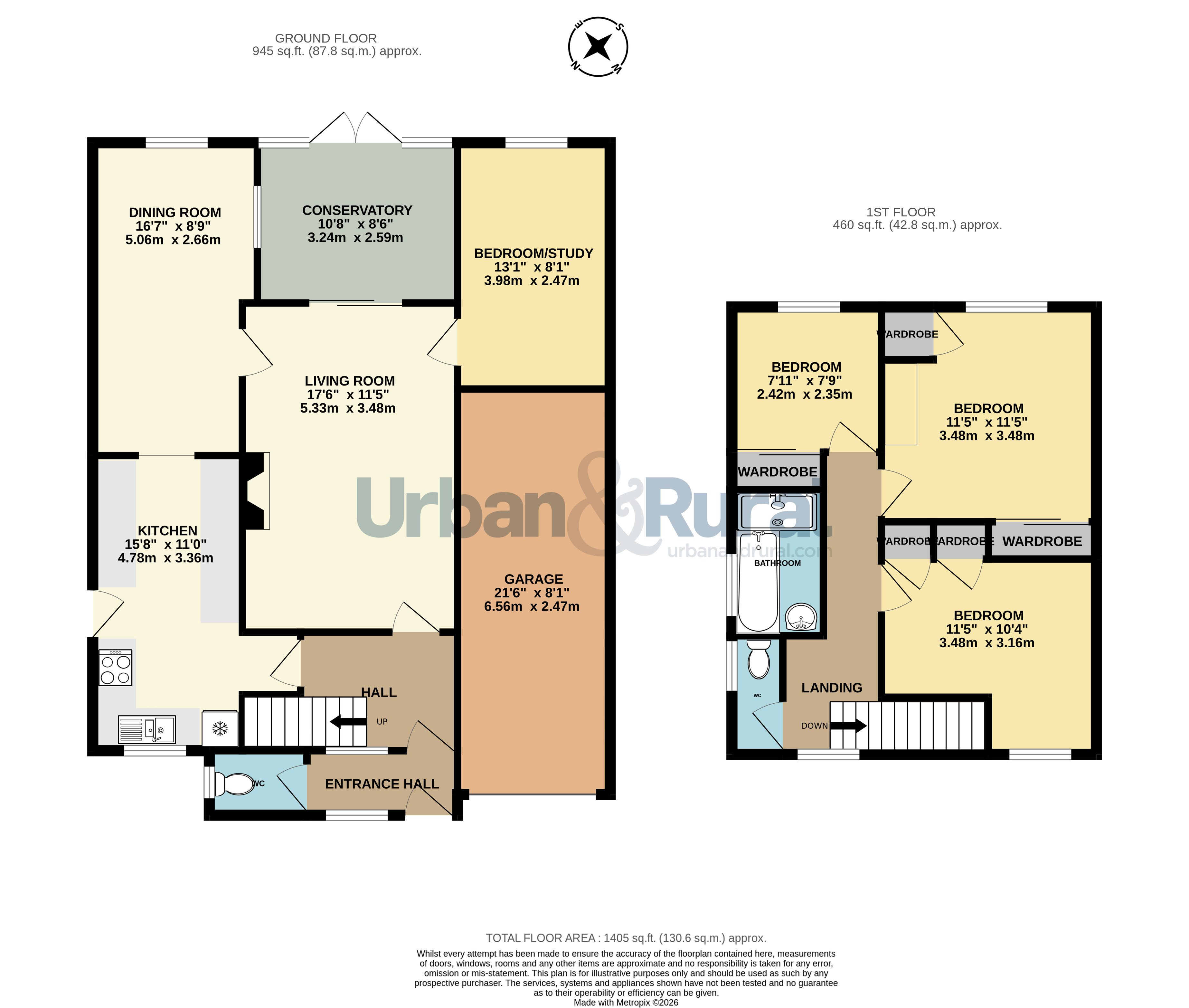 6, Robin Hill, Bedfordshire floorplan