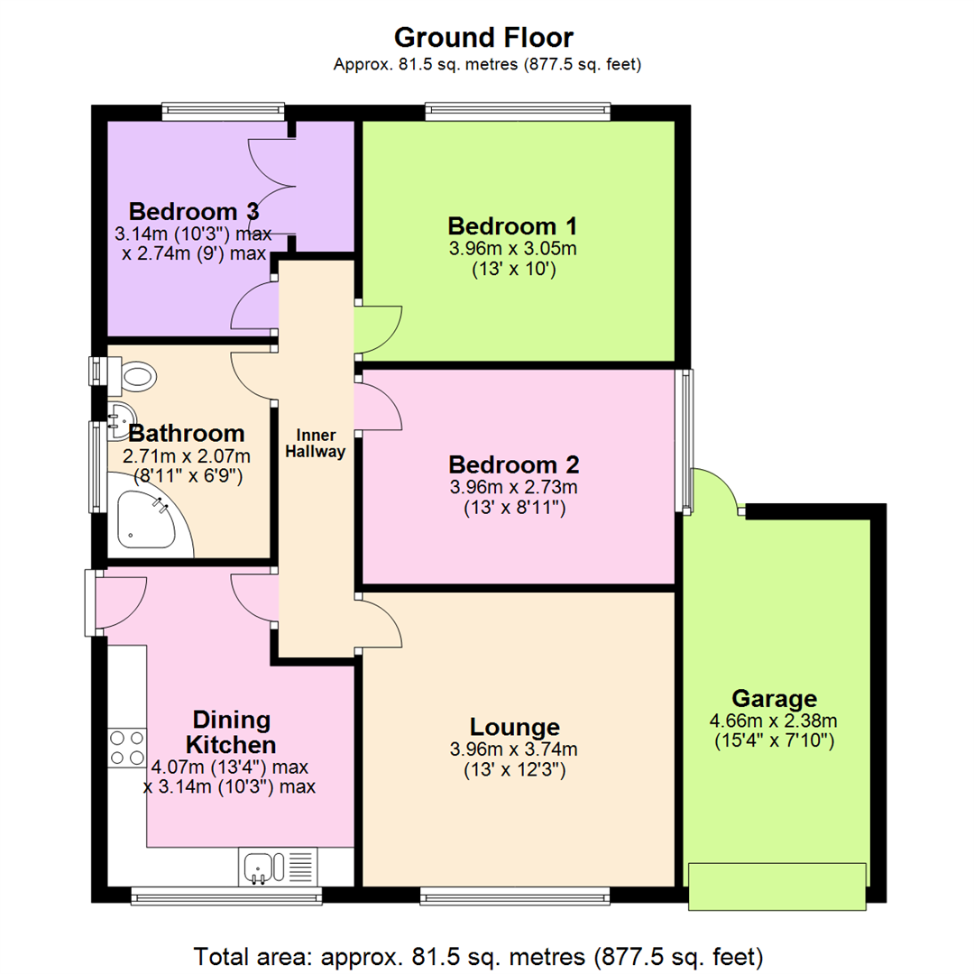 Baker Avenue, Arnold, Nottingham NG5, 3 bedroom detached bungalow for