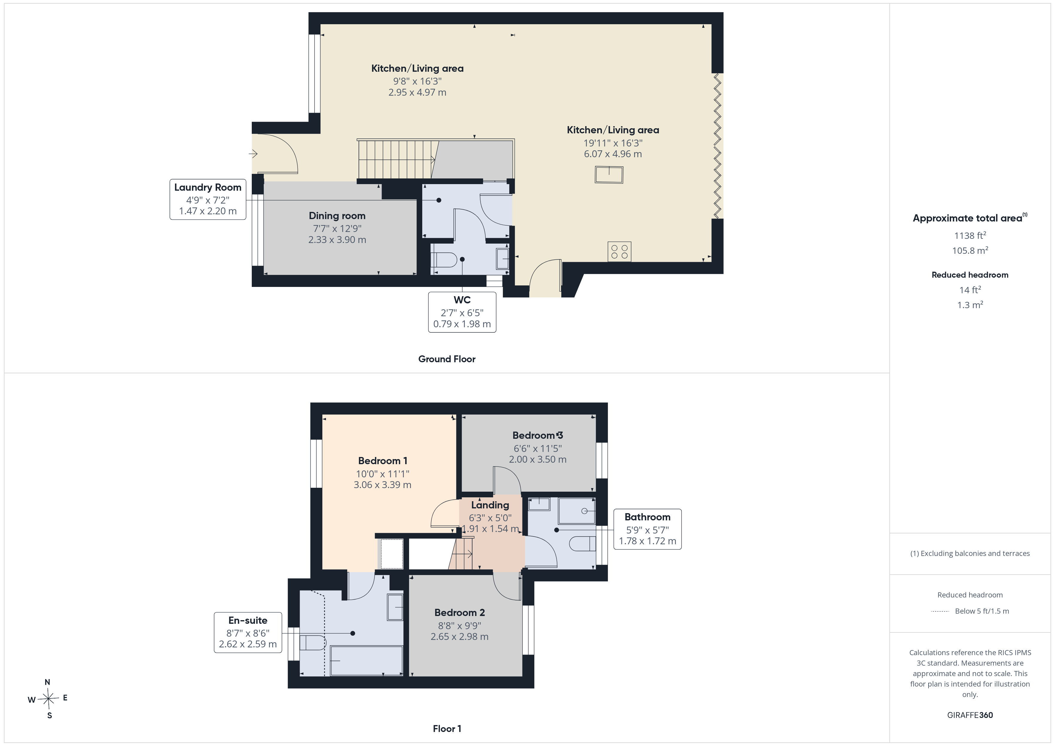 Seathwaite Close, Nottingham floorplan