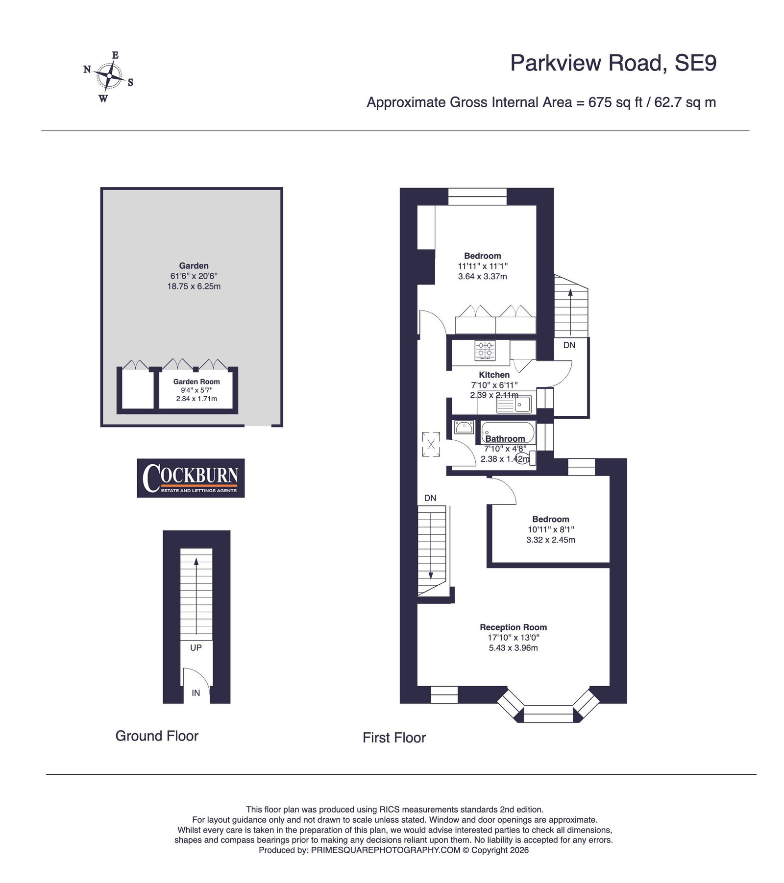 Parkview Road, London floorplan