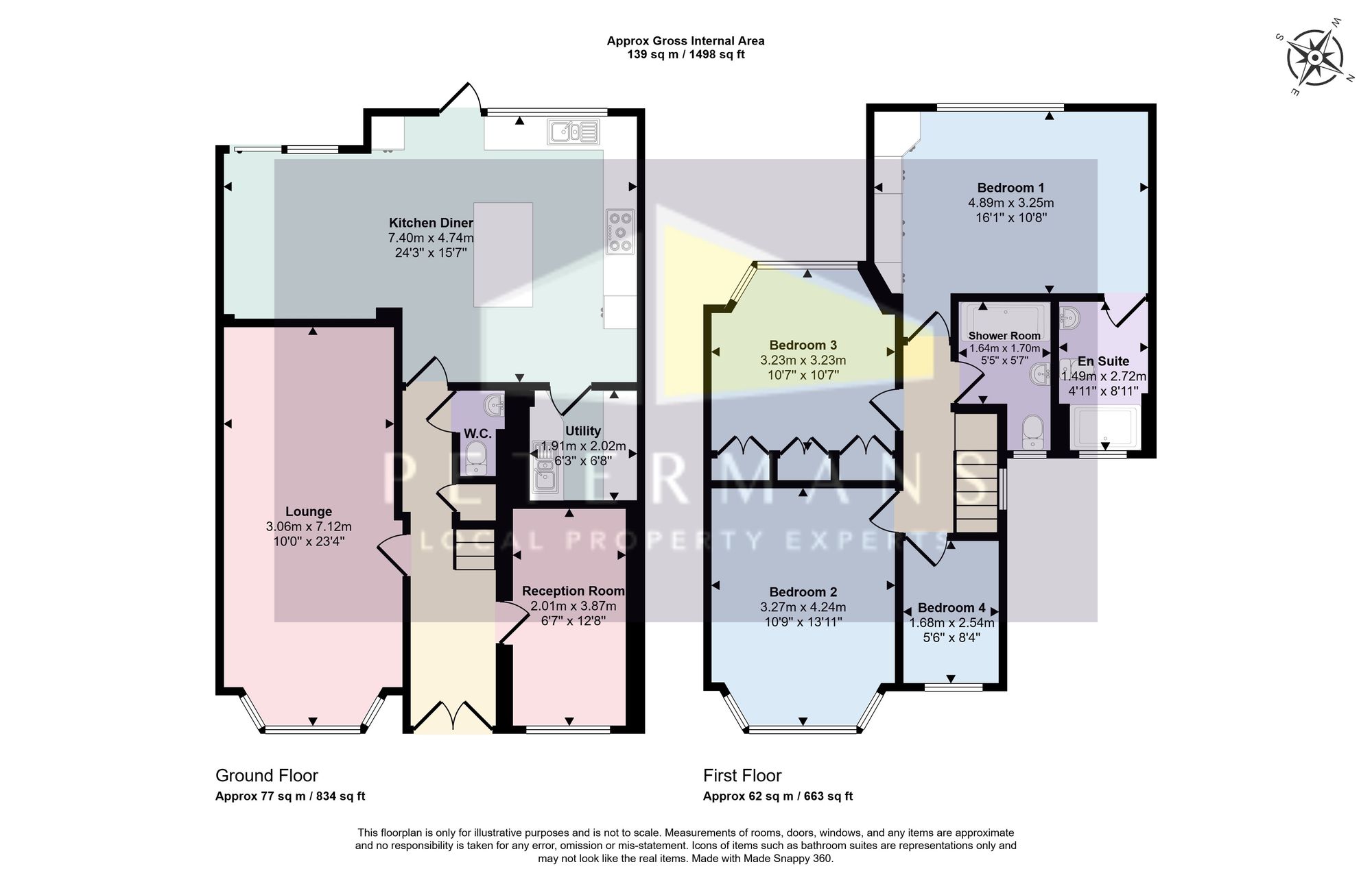 59, Francklyn Gardens, Edgware floorplan