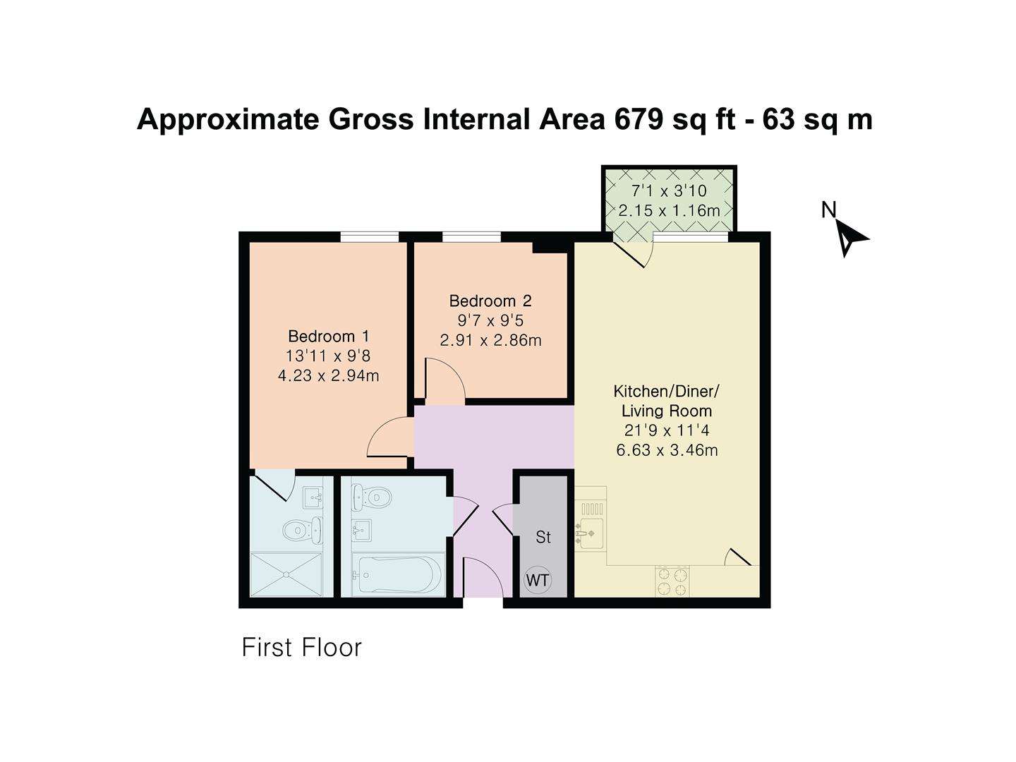 E303, Berkeley Square, 319 - 321 Ordsall Lane, Salford floorplan