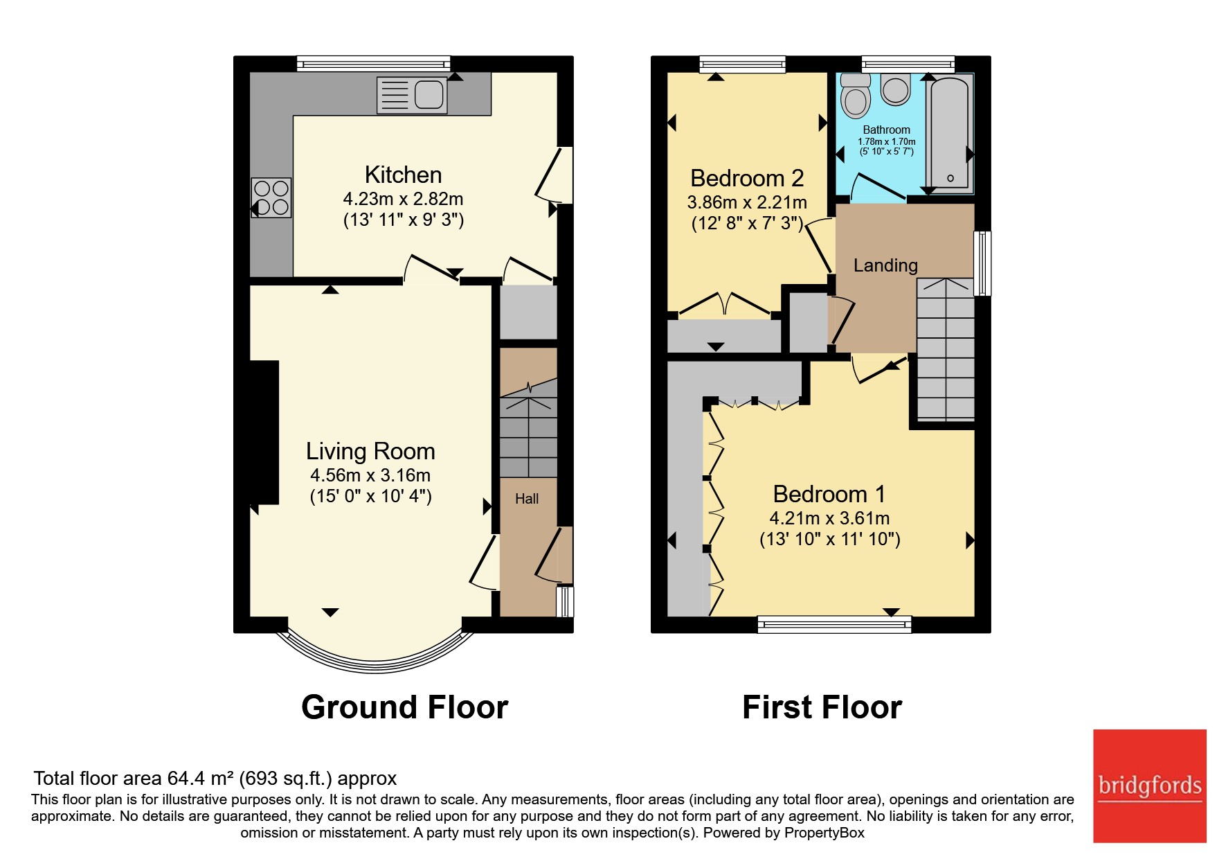 19, Avon Close, Manchester floorplan