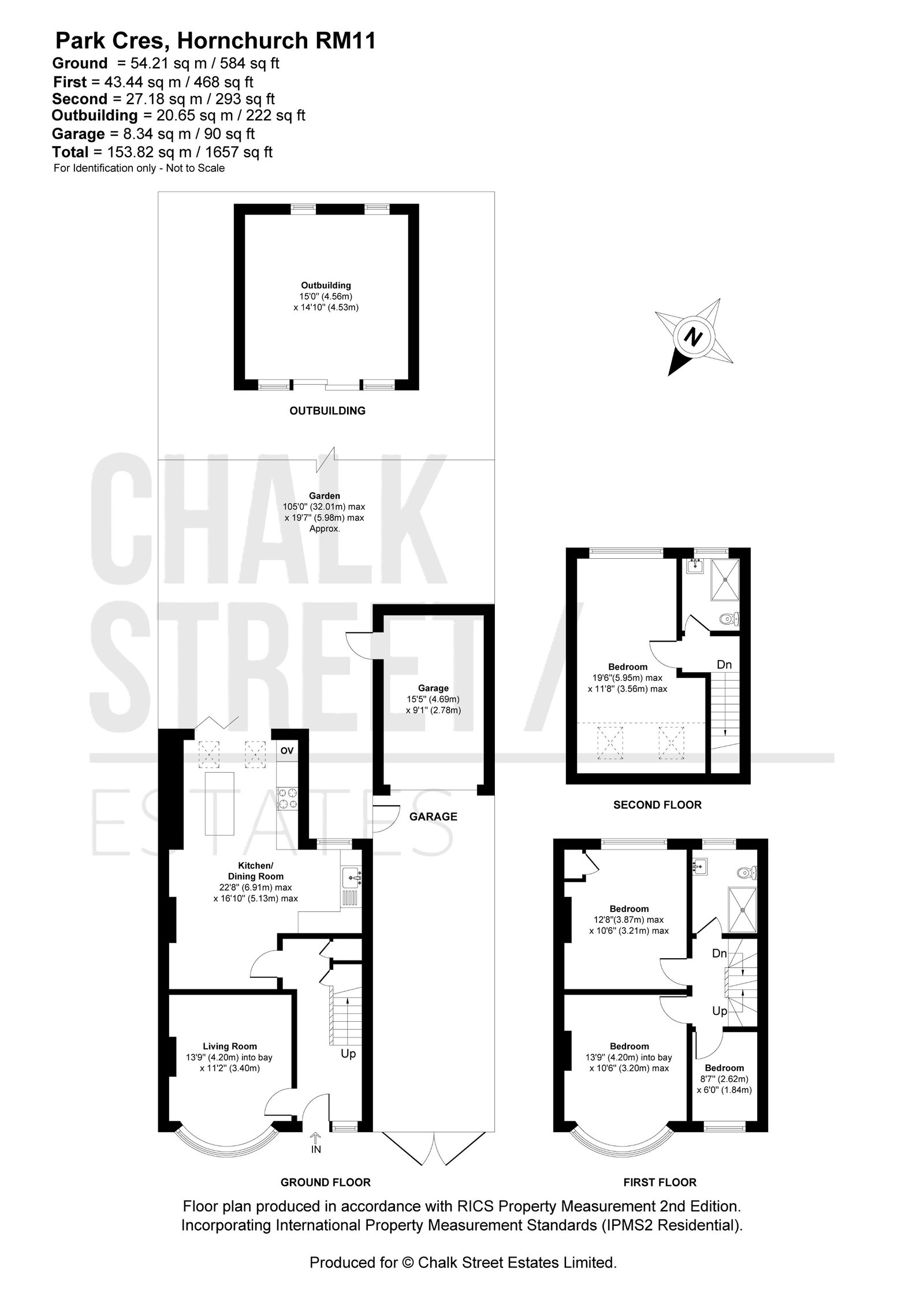 34, Park Crescent, Hornchurch floorplan