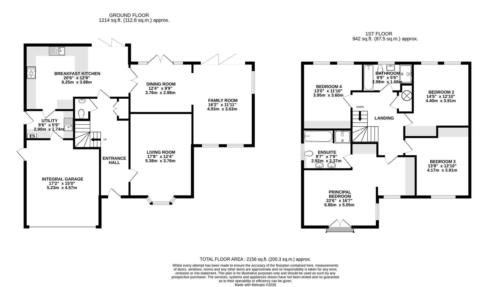 12 Bramwell Way, Wilmslow floorplan