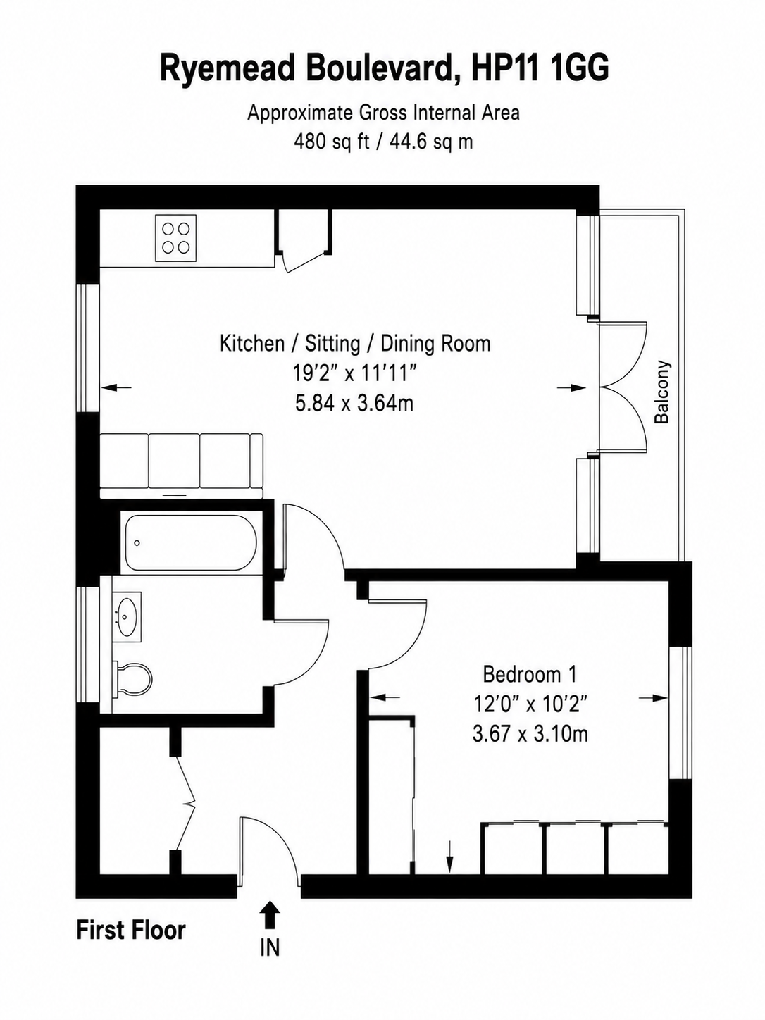 21 Ream Court,, Ryemead Boulevard, Buckinghamshire floorplan