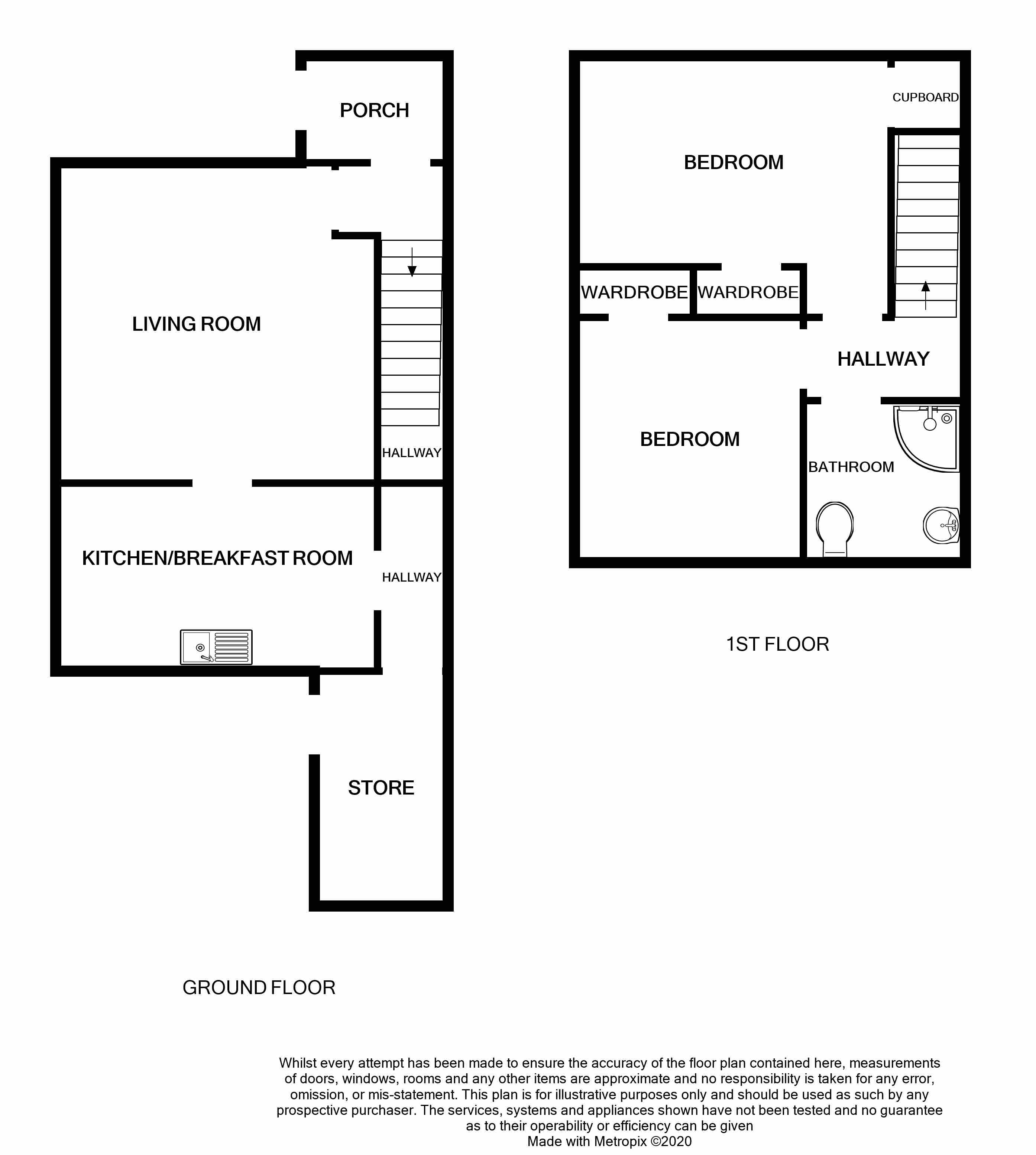 Hillview Crescent, Ferryden, Montrose DD10, 2 bedroom terraced house