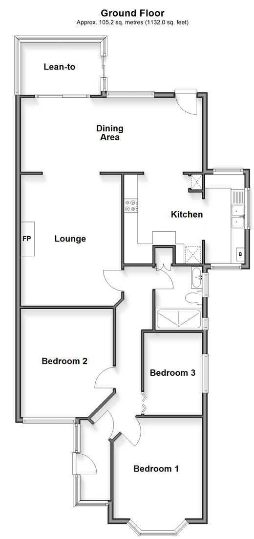 Thorndon Avenue West Horndon, Brentwood floorplan