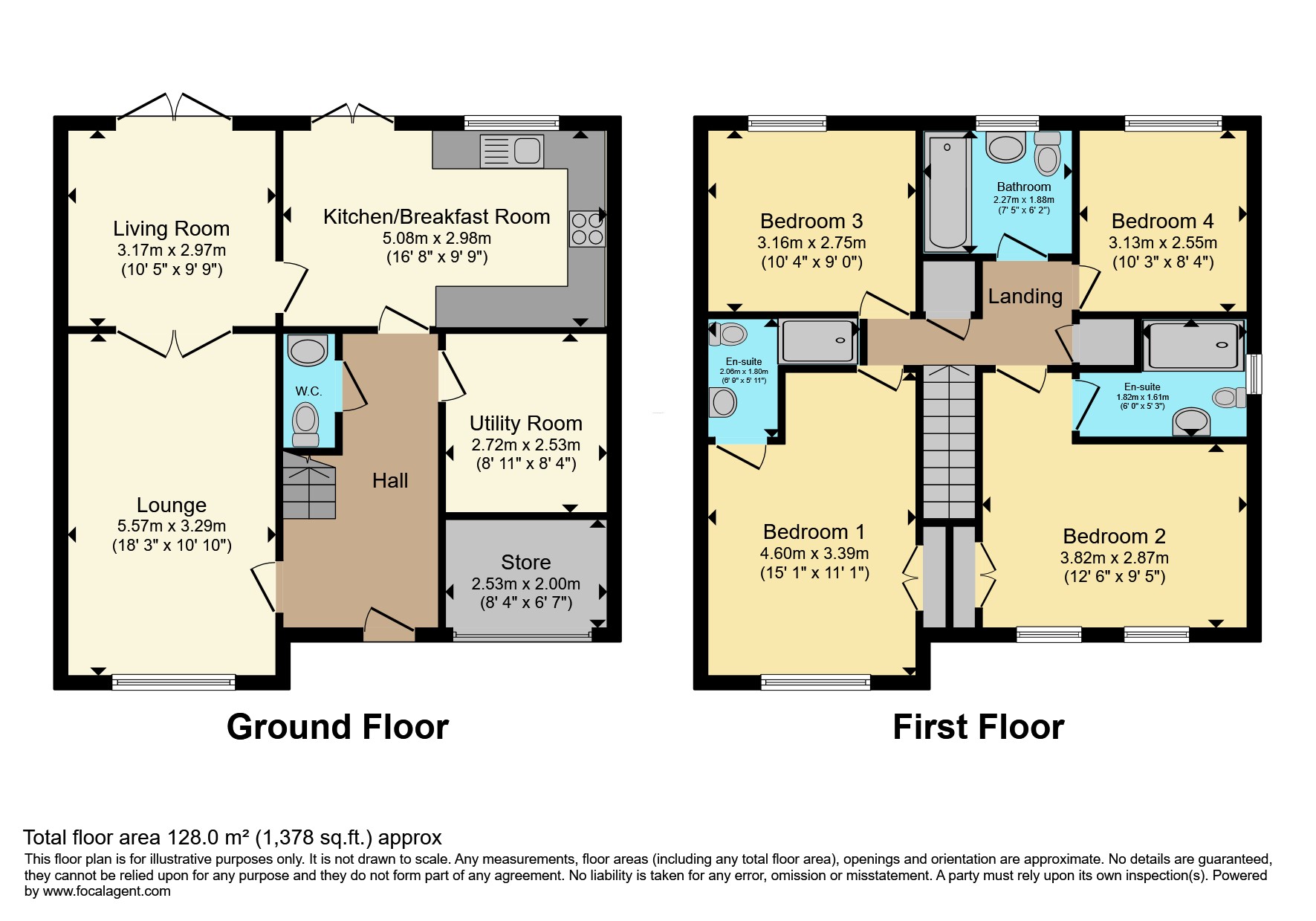 16, Winnow Avenue, Stafford floorplan