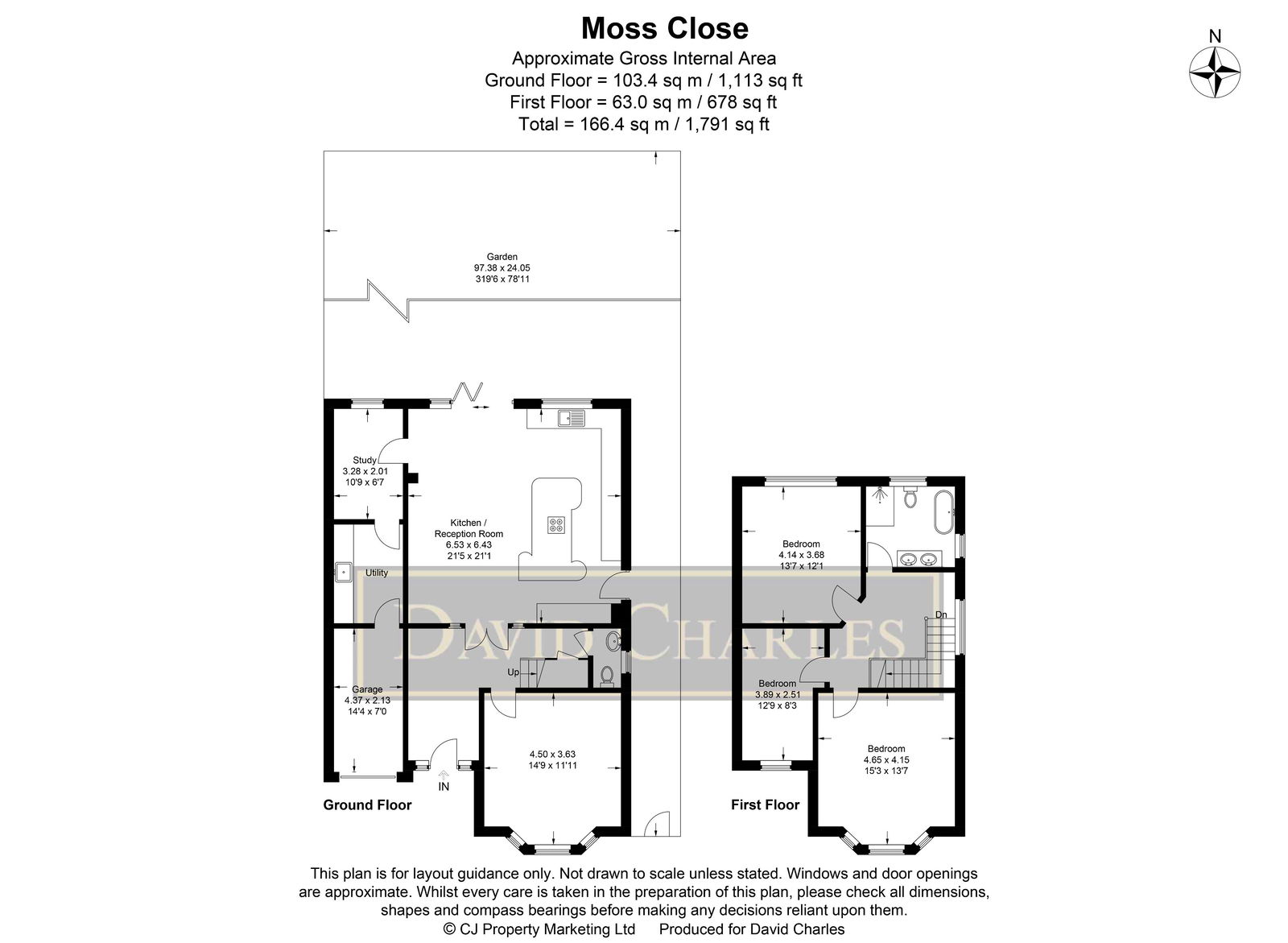 36, Moss Close, Pinner Village floorplan