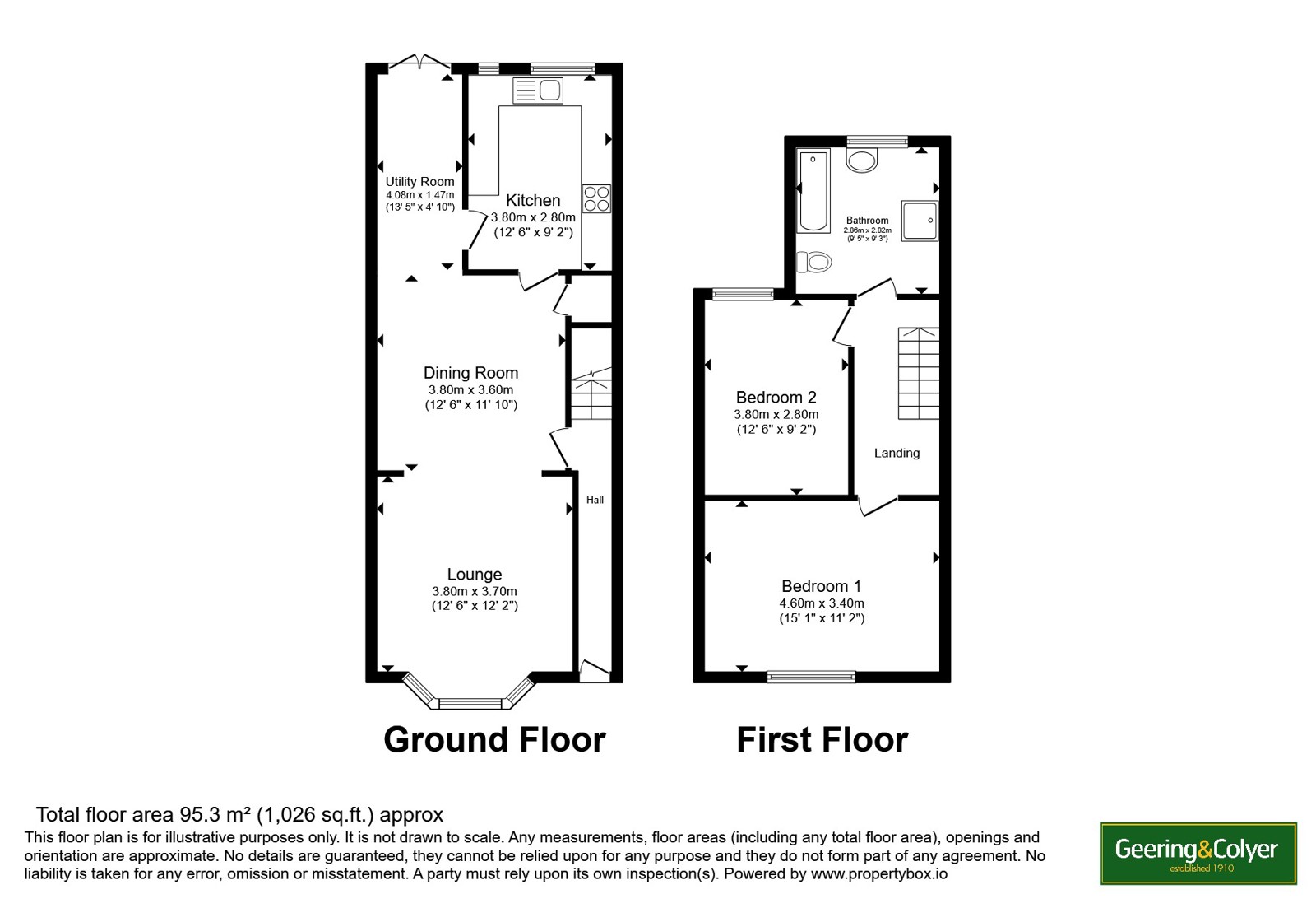 17, Buckland Avenue, Kent floorplan