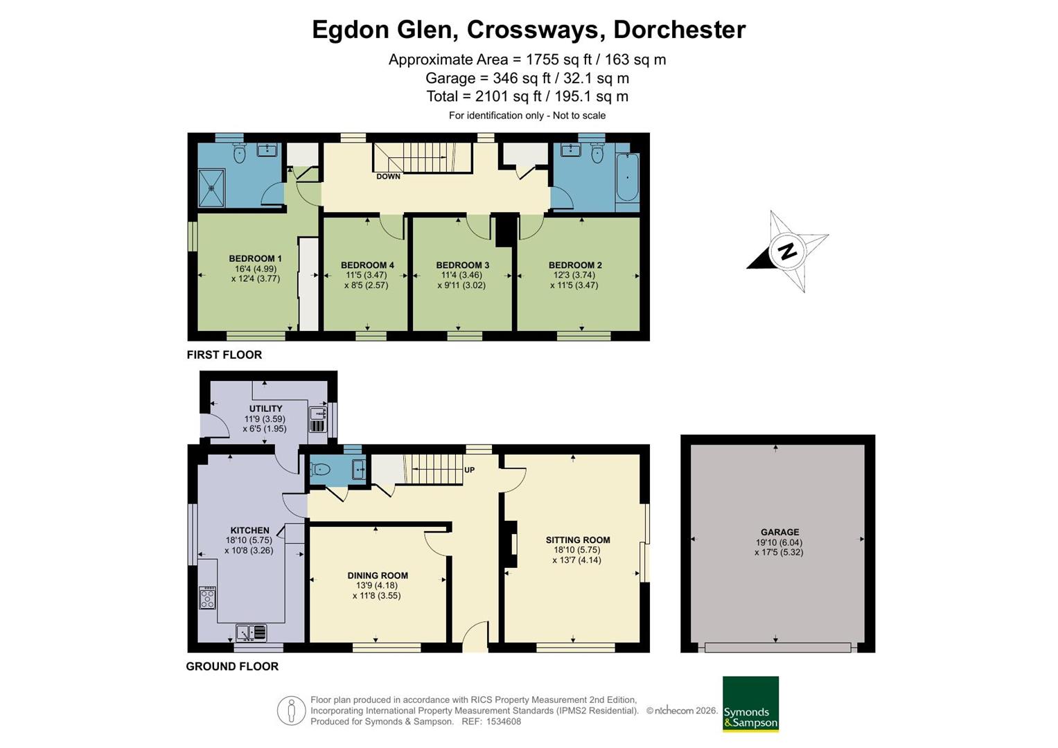 New Egdon House, Egdon Glen, Dorchester floorplan
