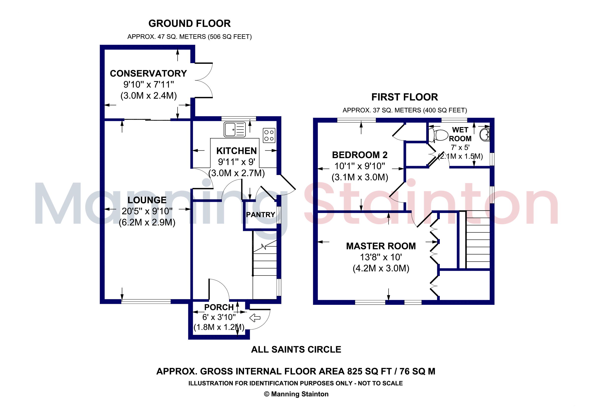 6, All Saints Circle, Leeds floorplan