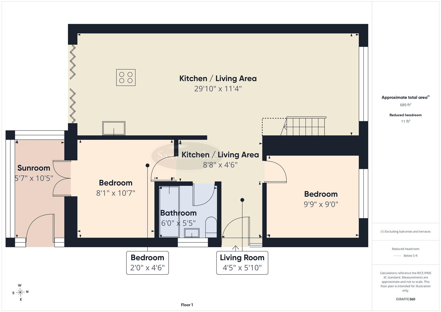 17, Hollies Close, Dronfield floorplan