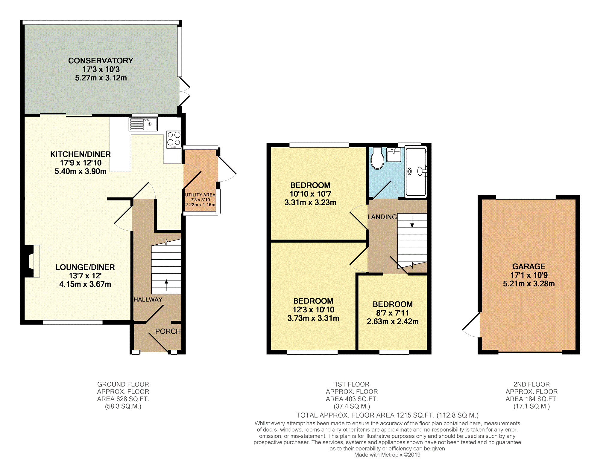 3 Bedrooms Semi-detached house for sale in Mendip Way, Luton LU3