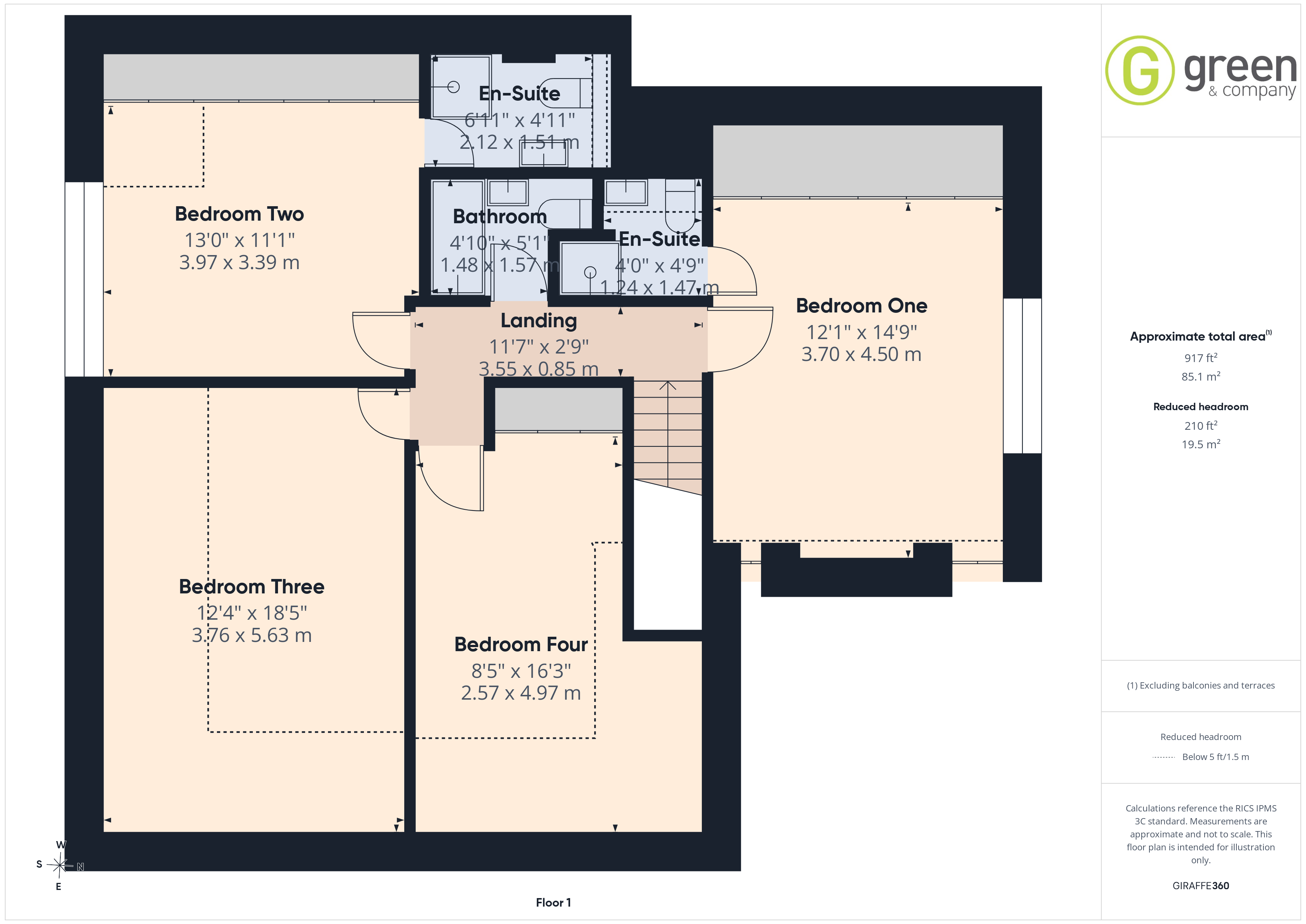 8, Fairview Avenue, Birmingham floorplan