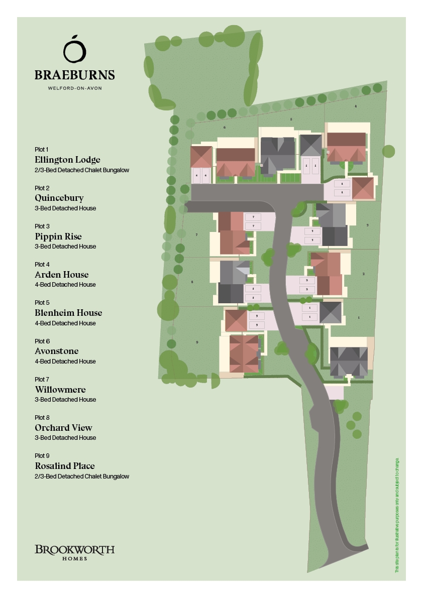Plot 9, Rosalind Place, Braeburns,, Braeburns, Stratford-upon-Avon floorplan