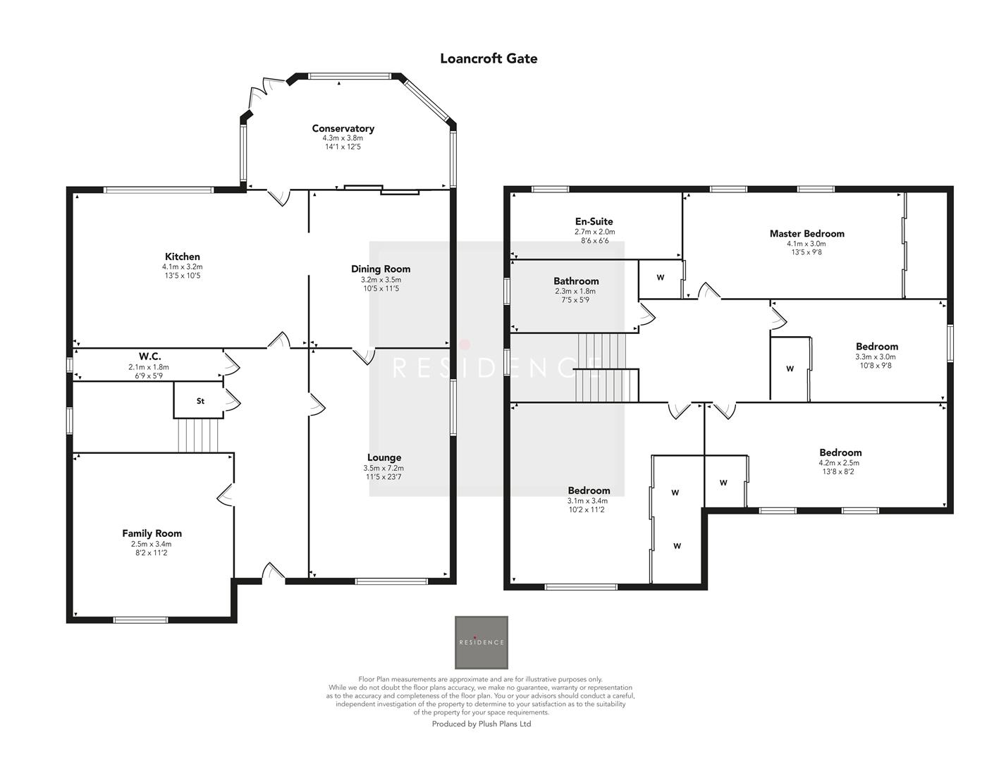 25, Loancroft Gate, Glasgow floorplan