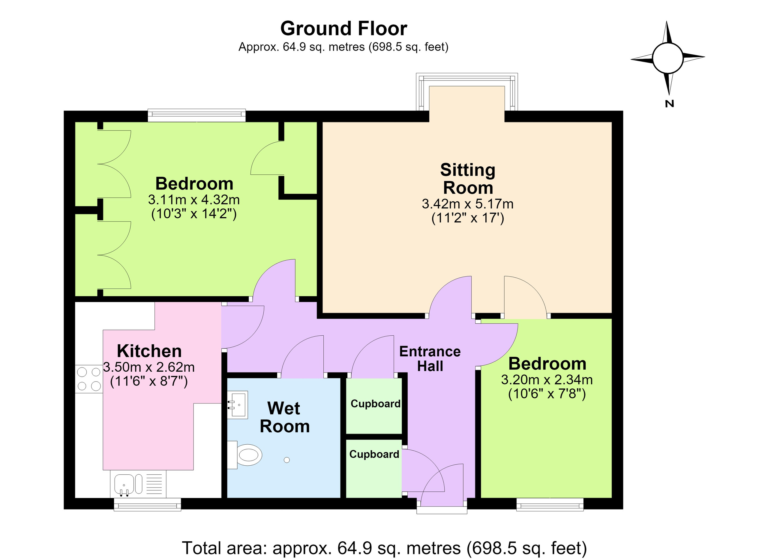 20 Lucena Court, Stowmarket floorplan