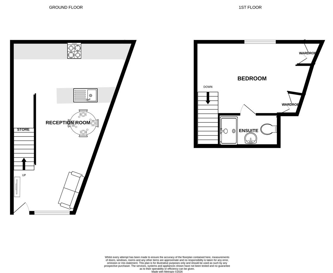 Unit 1, Myrtle House, Lees Road, Brabourne floorplan