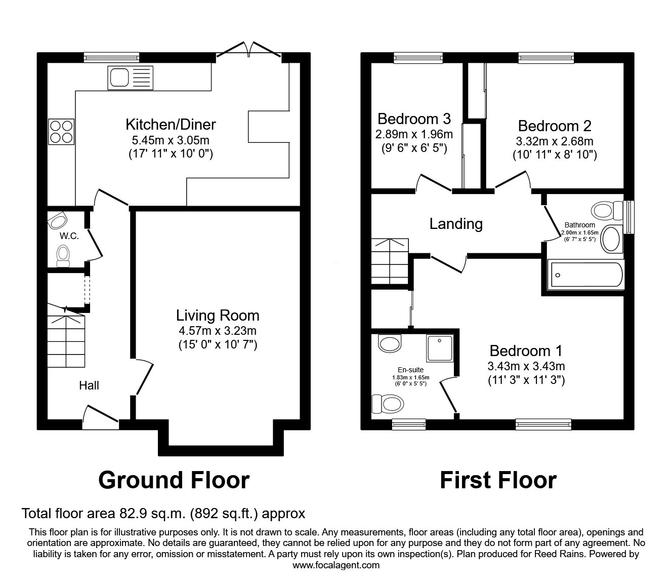 7, Firbeck Close, Grimsby floorplan