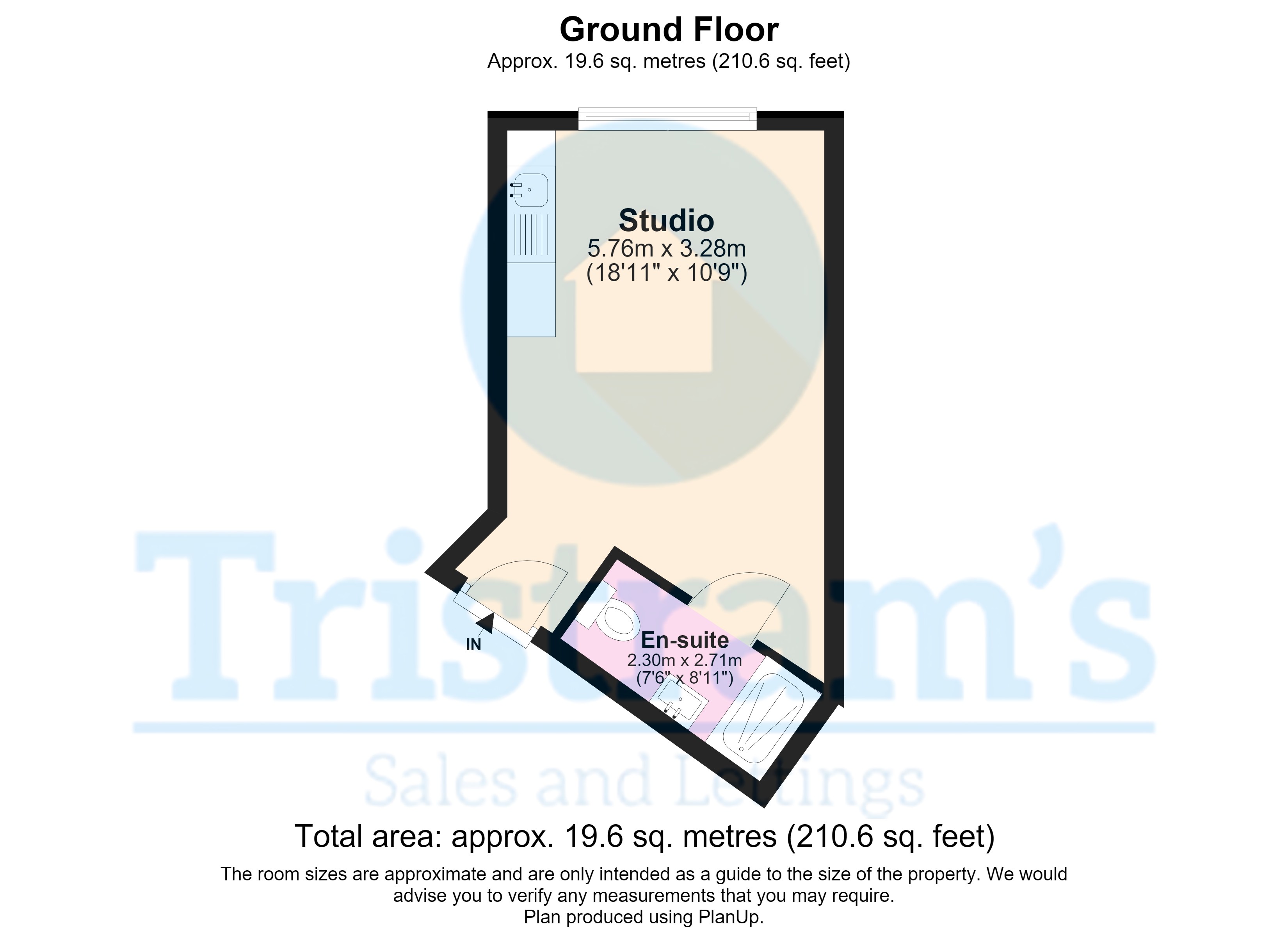 Studio 4, 87, Uttoxeter Old Road, Derby floorplan