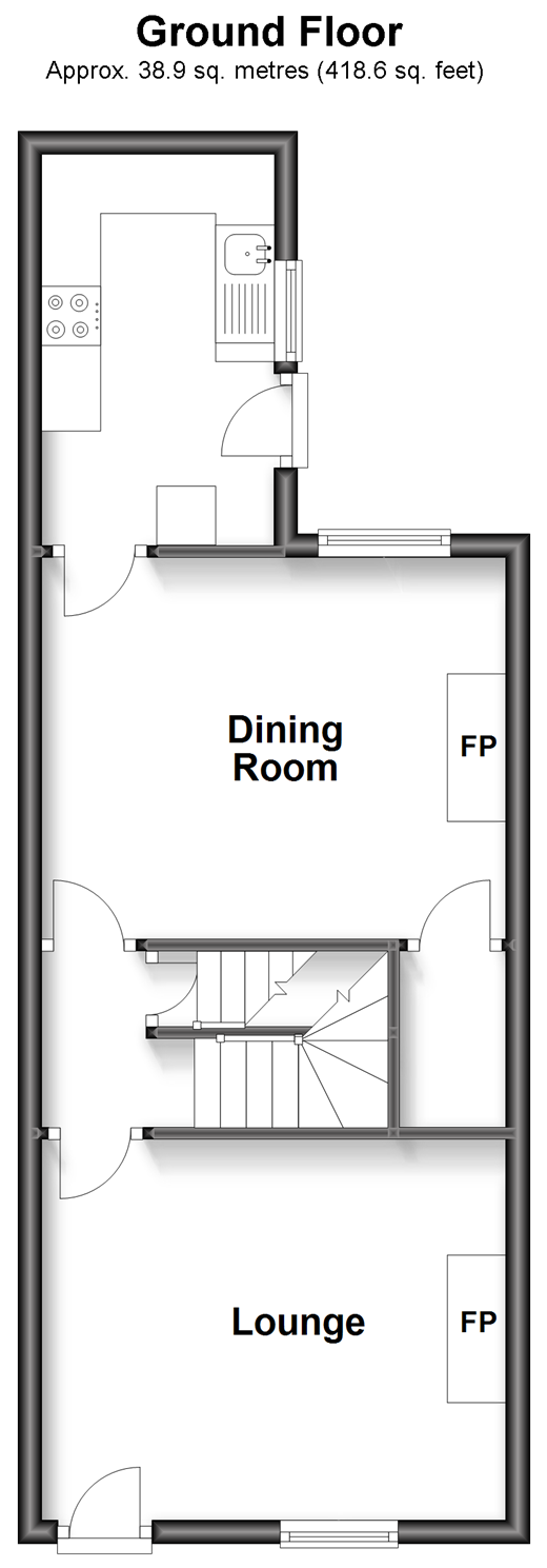 Scott Street, Maidstone, Kent ME14, 2 bedroom terraced house for sale