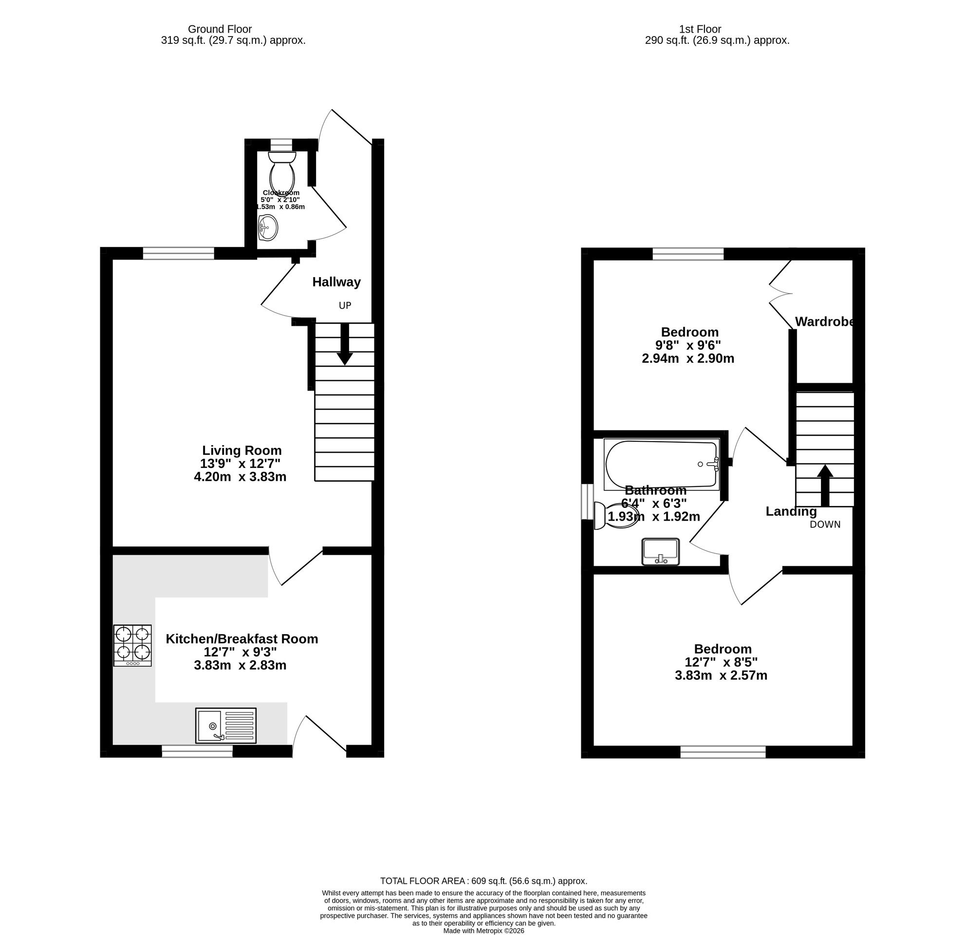 37 Seaton Road, BRAUNSTONE TOWN floorplan