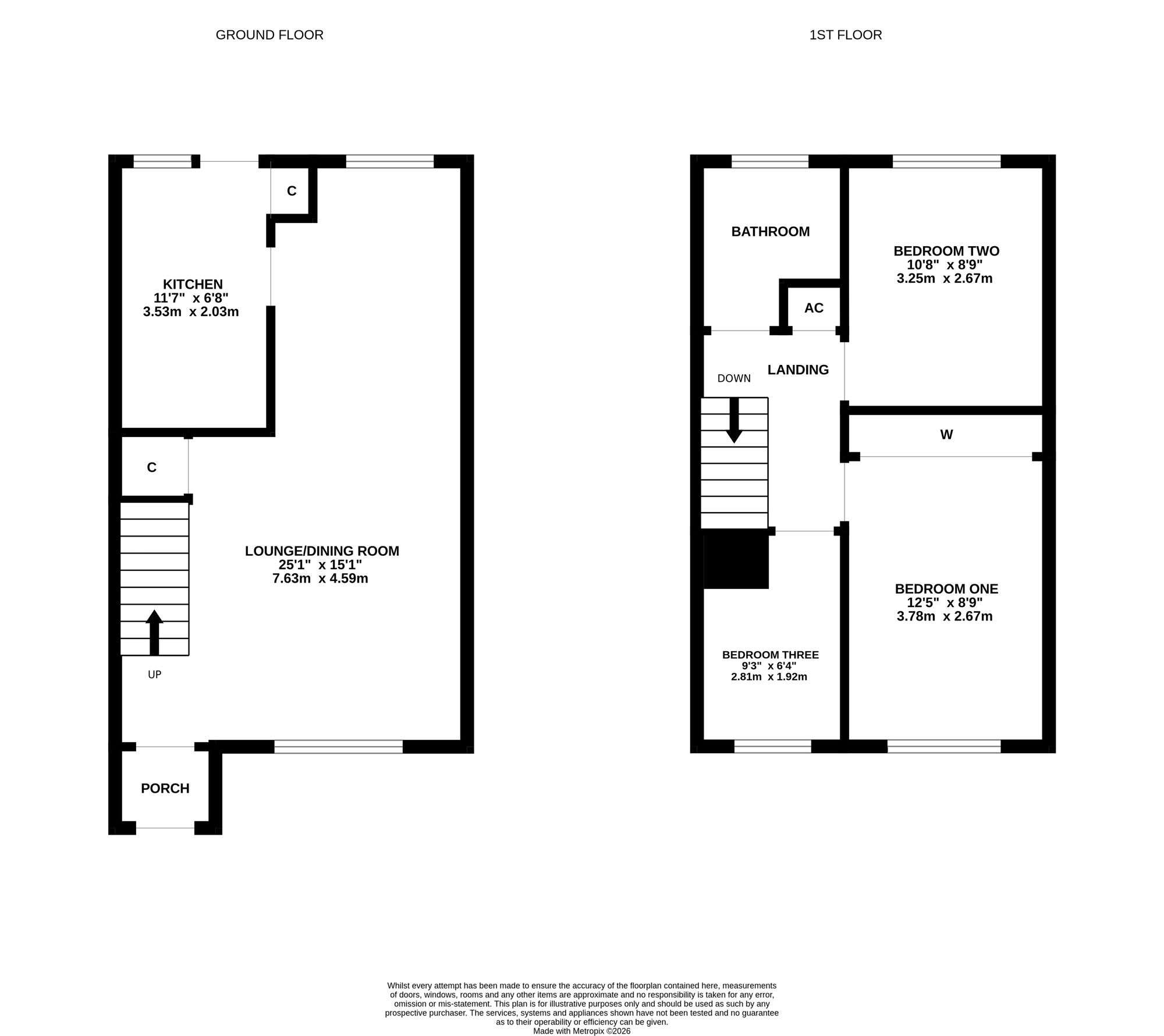 3 Hayward Court, Southampton floorplan