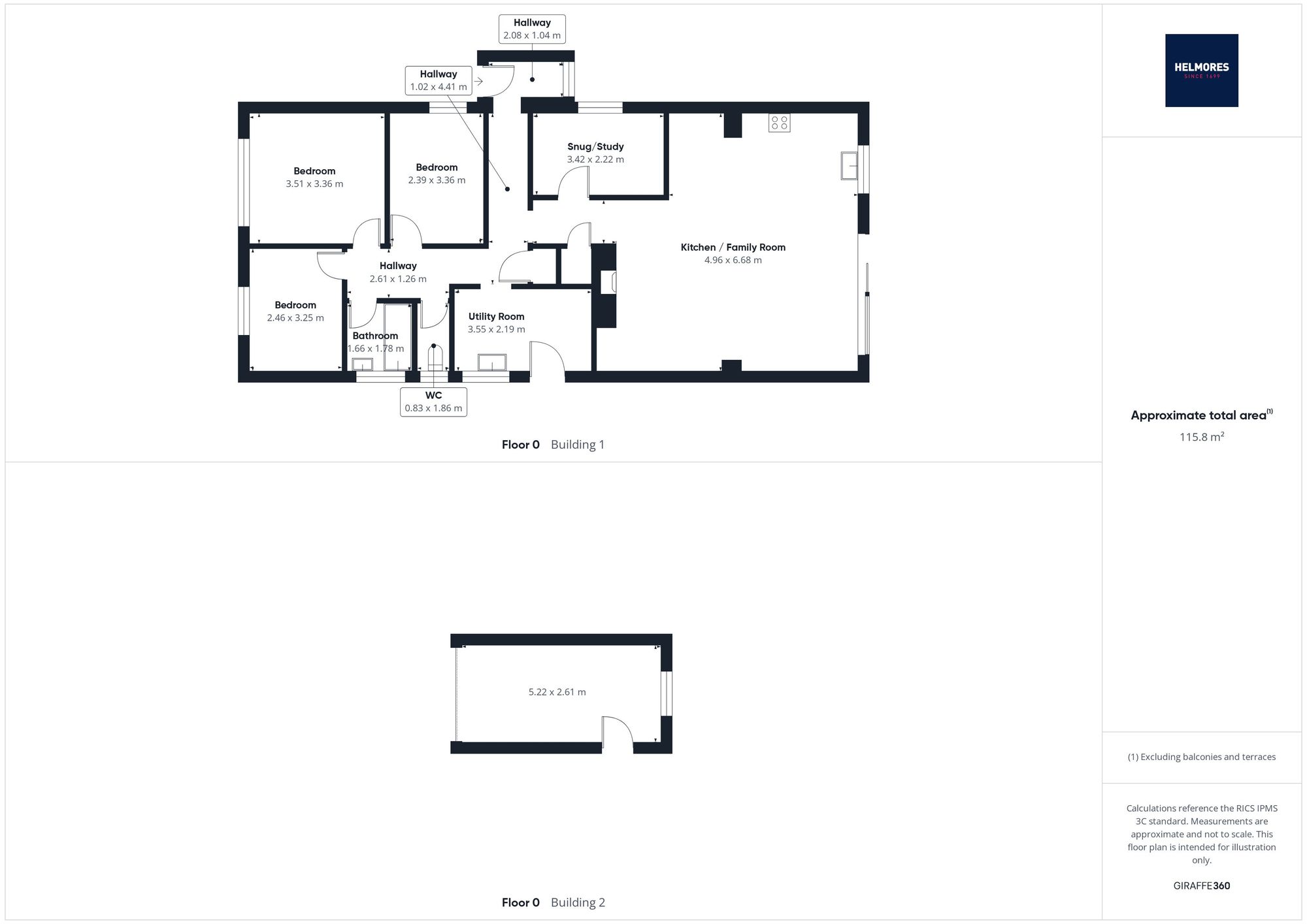 65 Highfield Close, Crediton floorplan