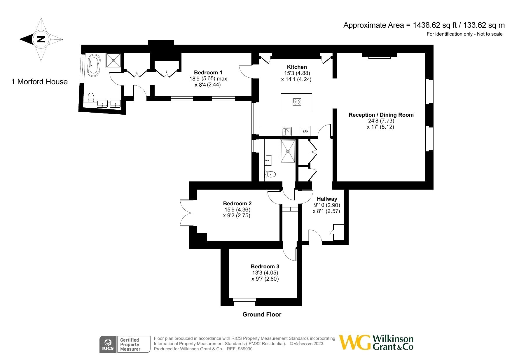Apartment 1 Morford House,, St Margaret's Residences, Exeter floorplan