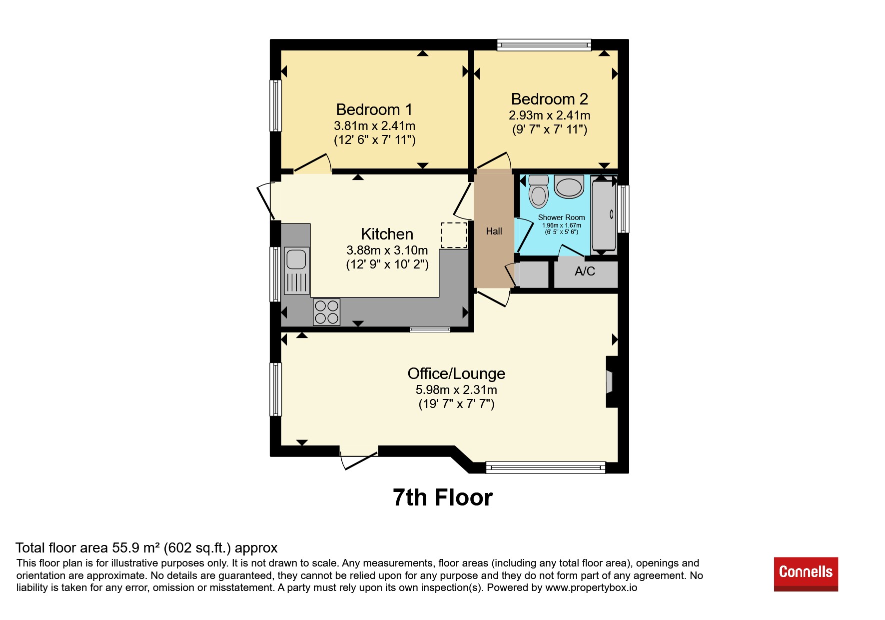 7, Hunt Hall Lane, Stratford-Upon-Avon floorplan