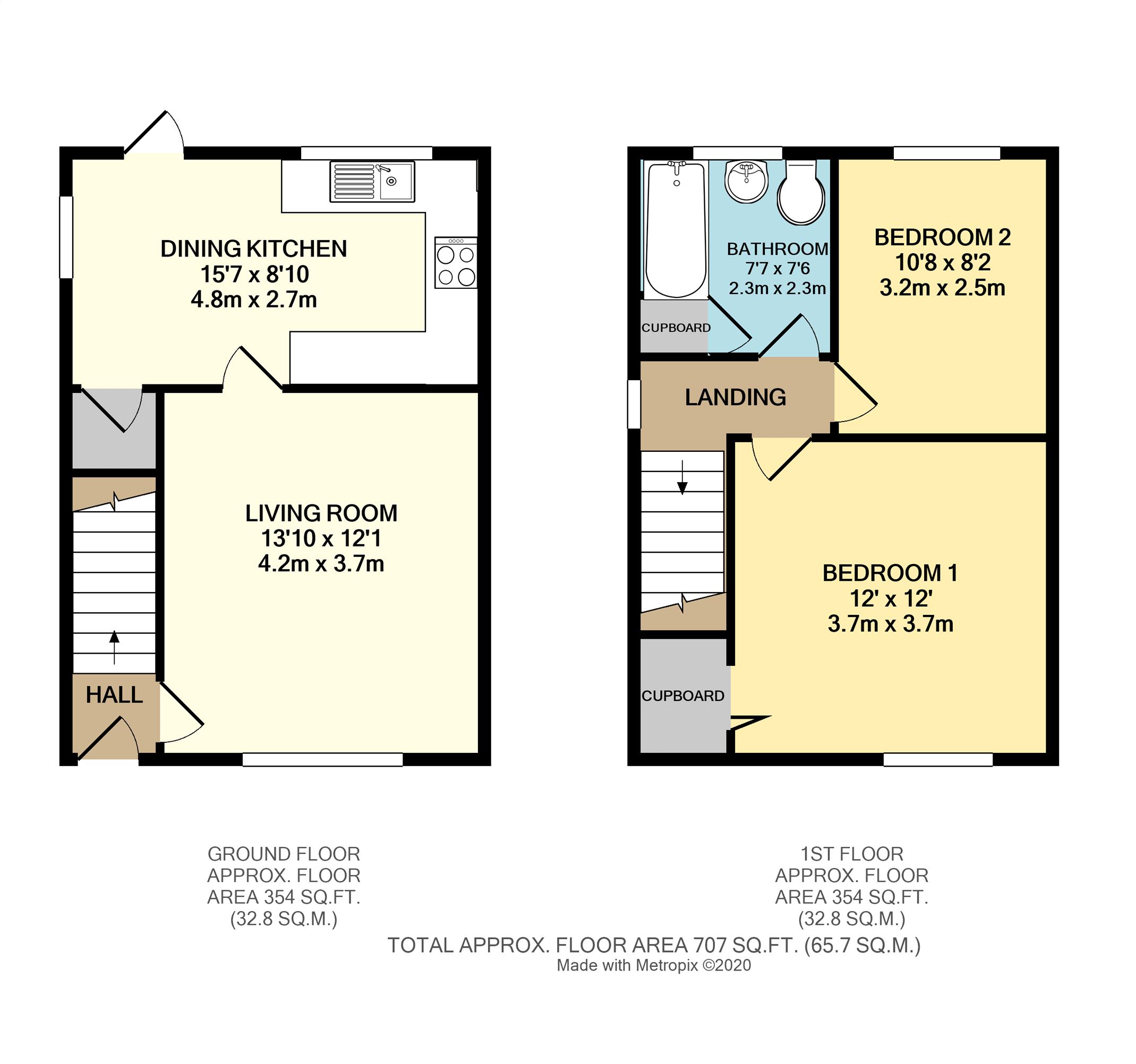 11, Meal Street, Stockport floorplan