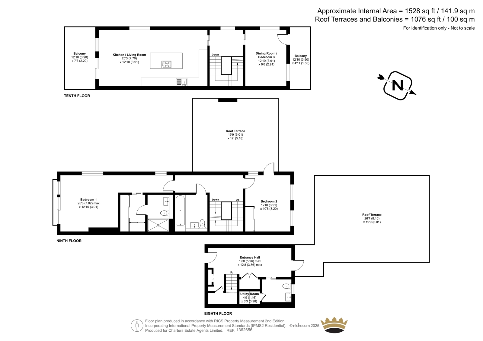 801 Alexandra Wharf, 1, Maritime Walk, Southampton floorplan
