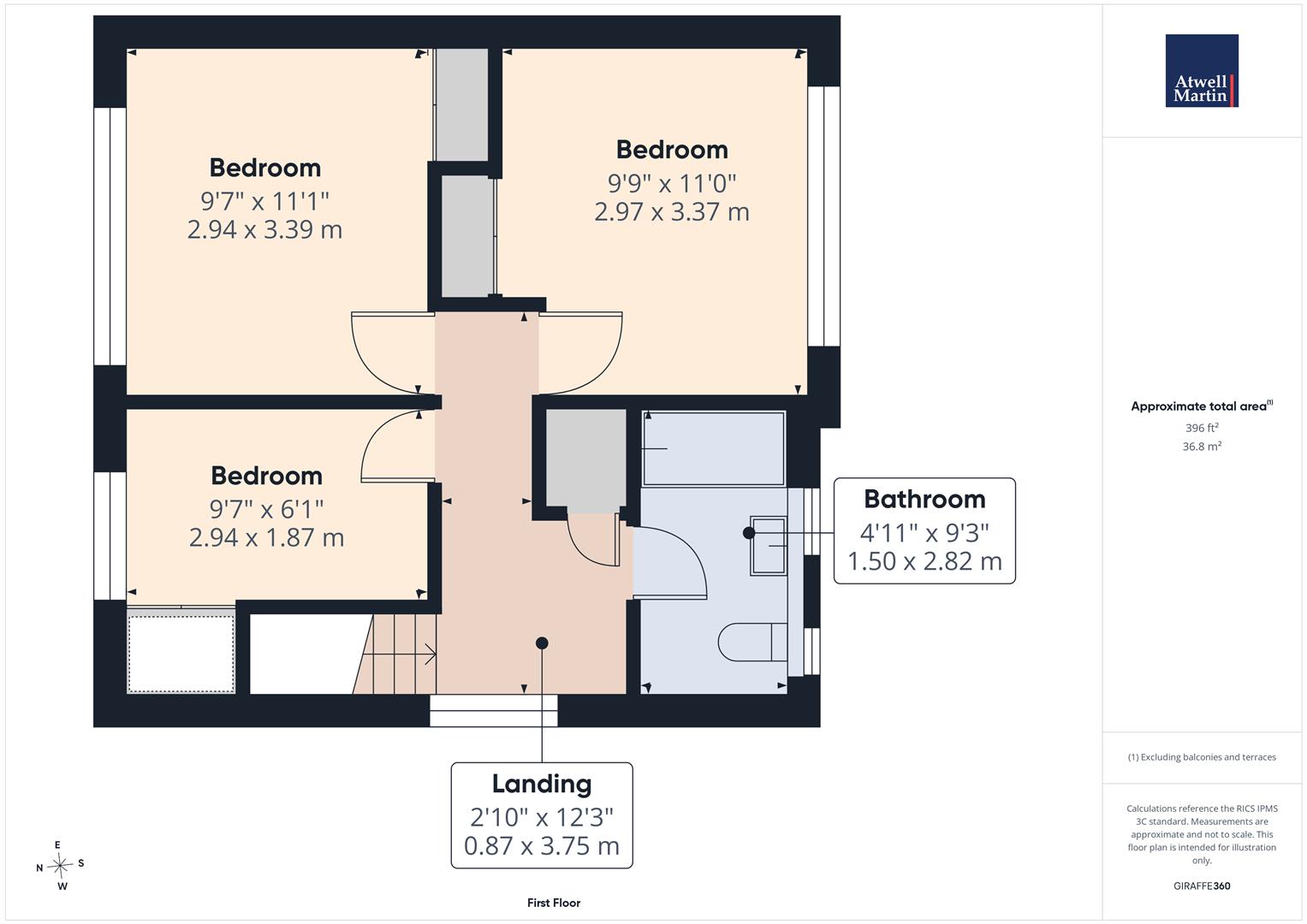47, Cranwell Close, Chippenham floorplan