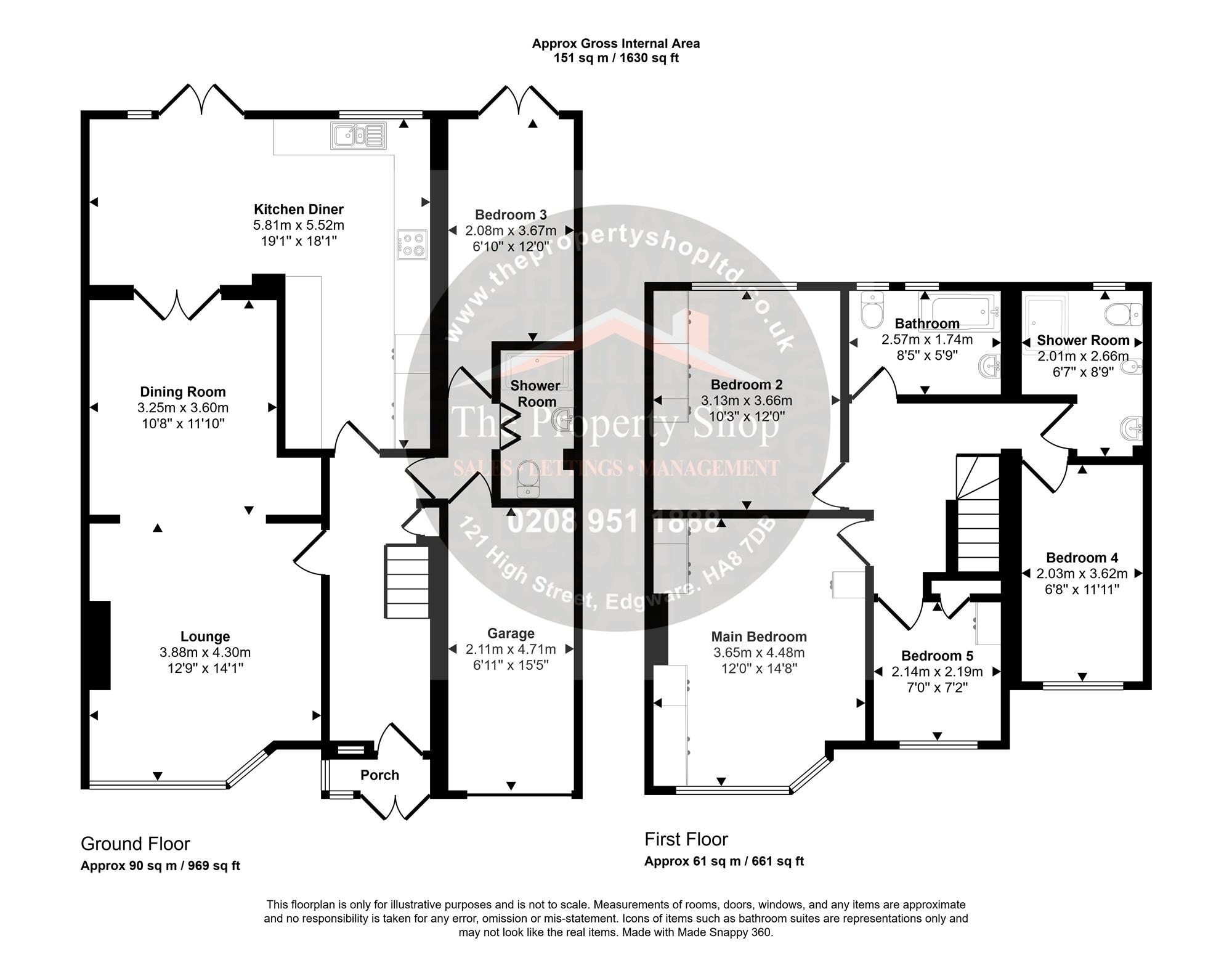 27, Francis Road, Harrow floorplan