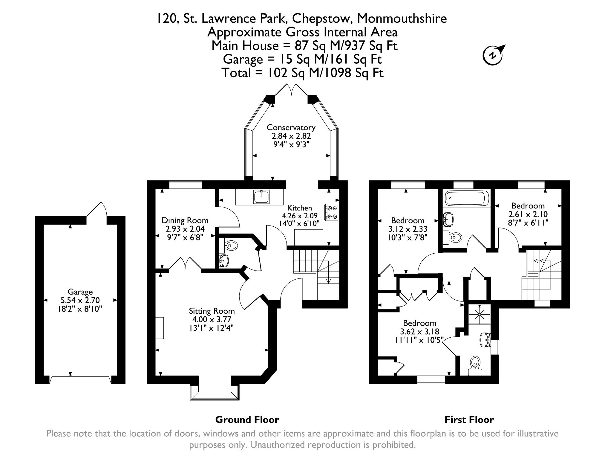 St. Lawrence Park, Chepstow floorplan