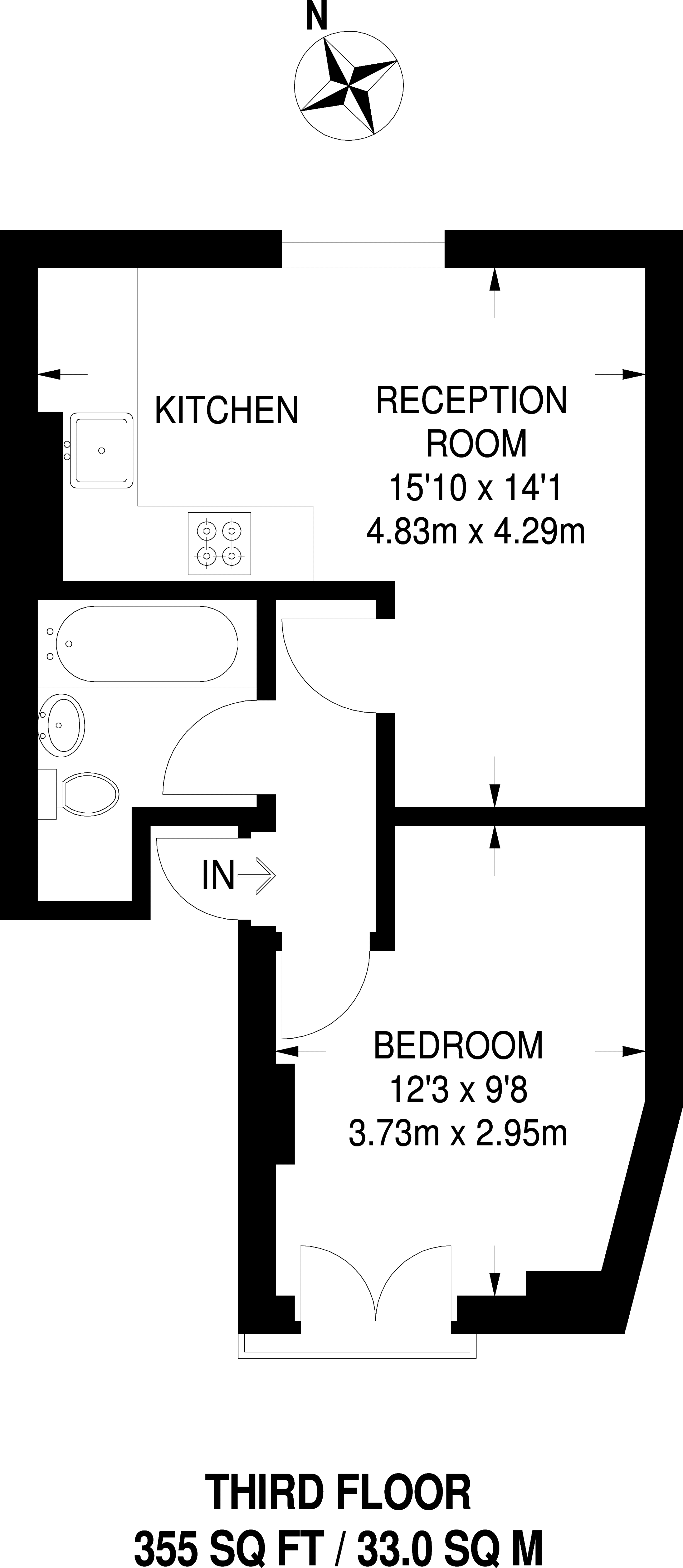 1 Bedrooms Flat to rent in Peckham High Street, Peckham SE15