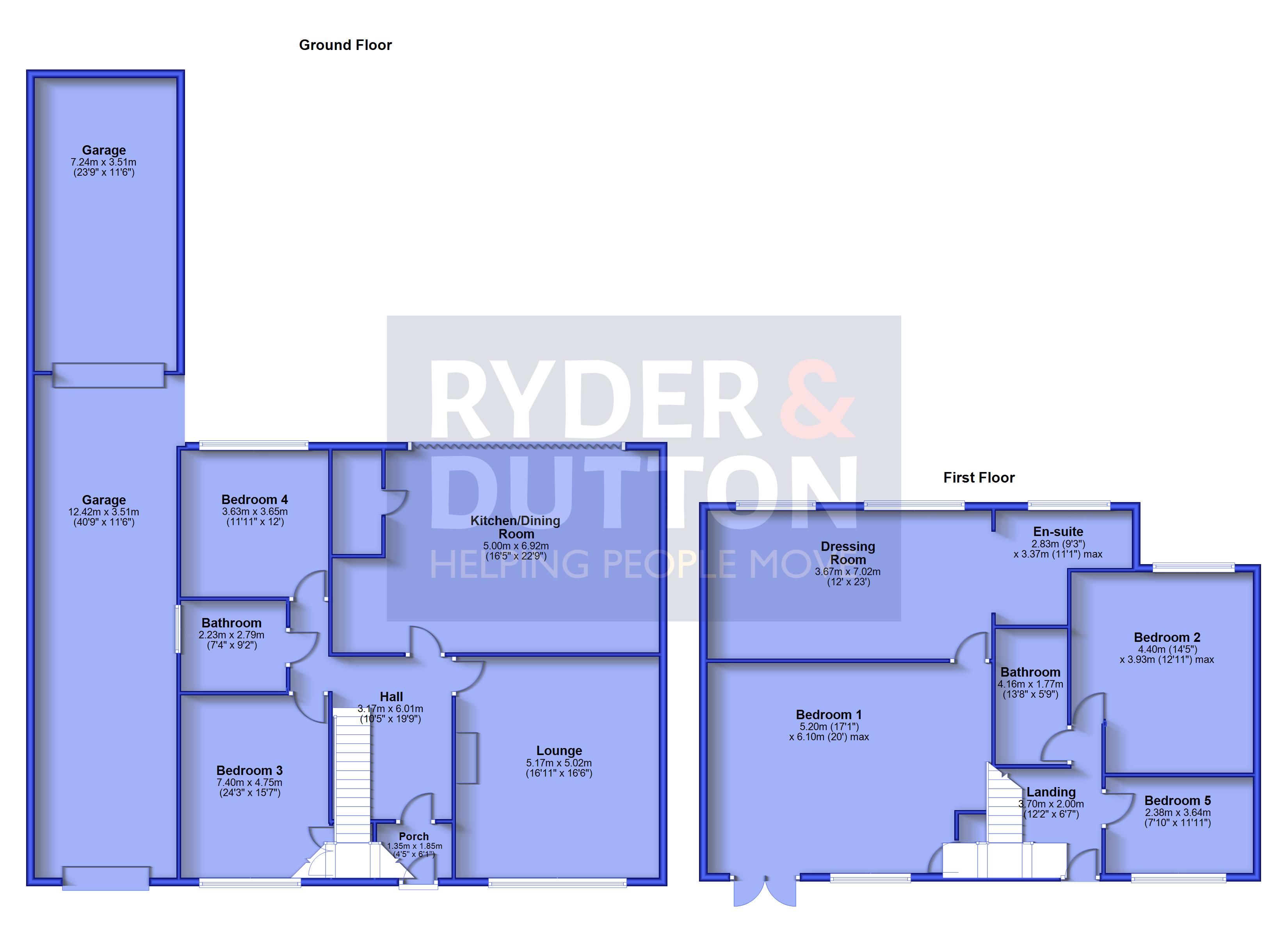 2, Hawthorn Road, Rochdale floorplan