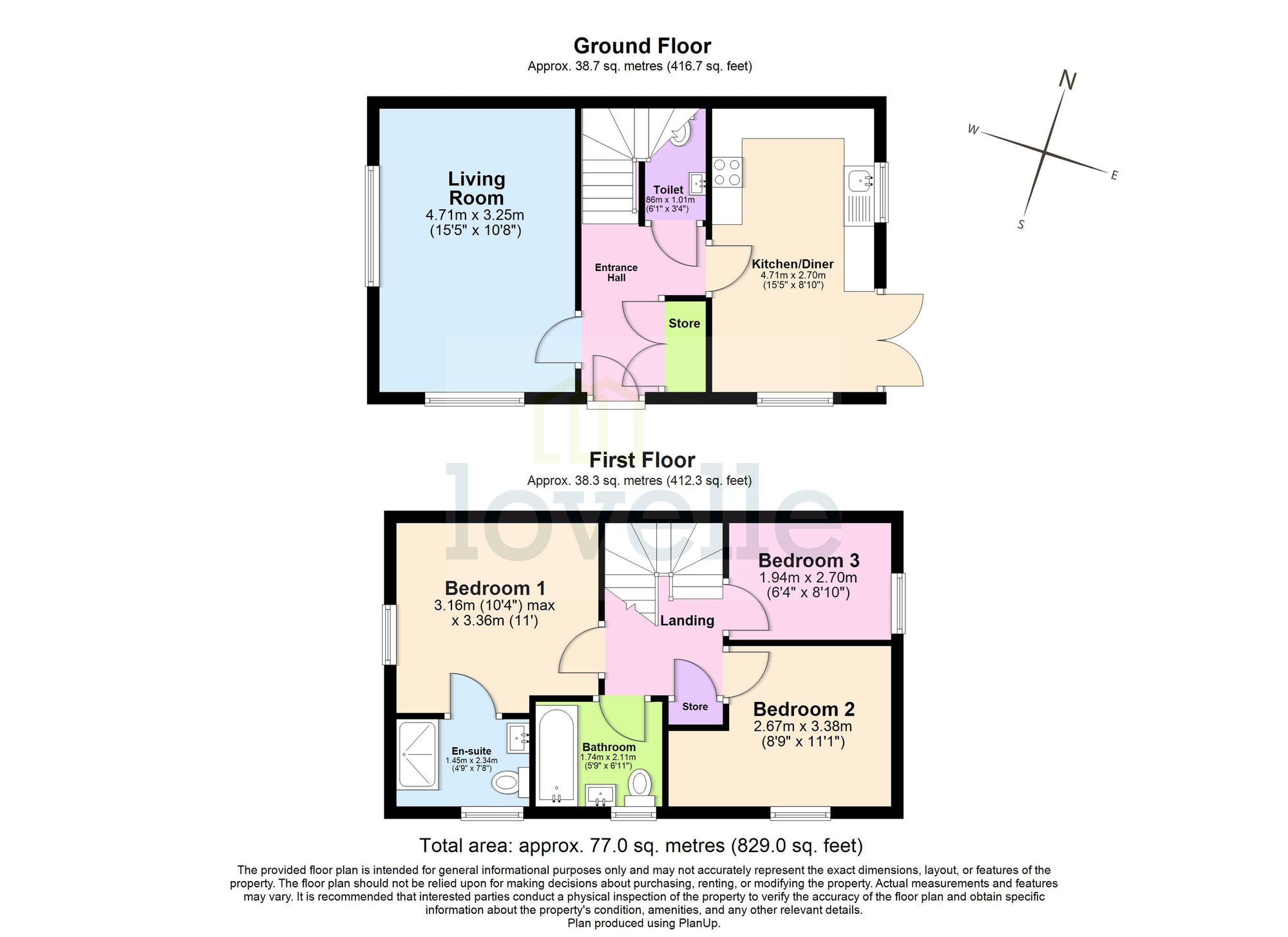 6 Binbrook Drive, Grimsby floorplan