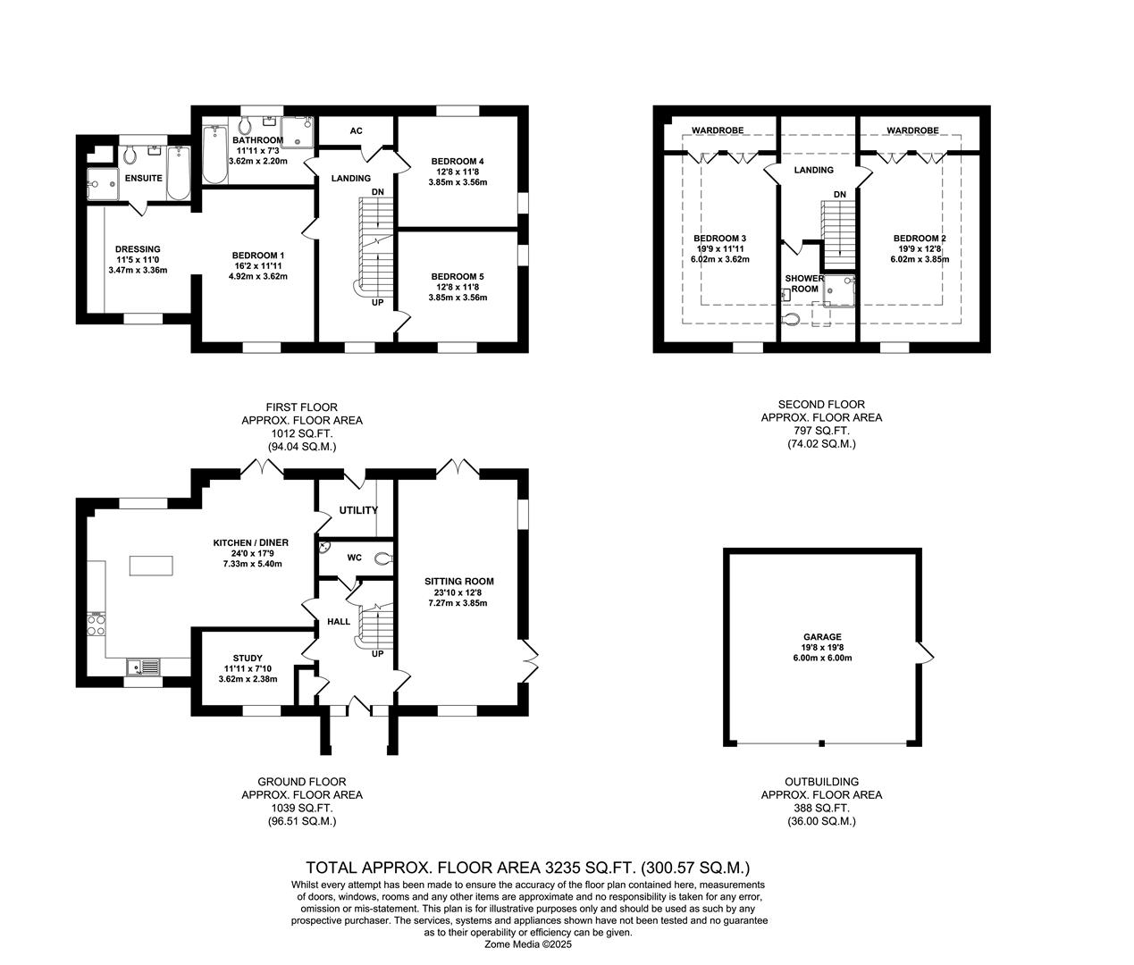 20, Cheeseman Drive, Paddock Wood floorplan