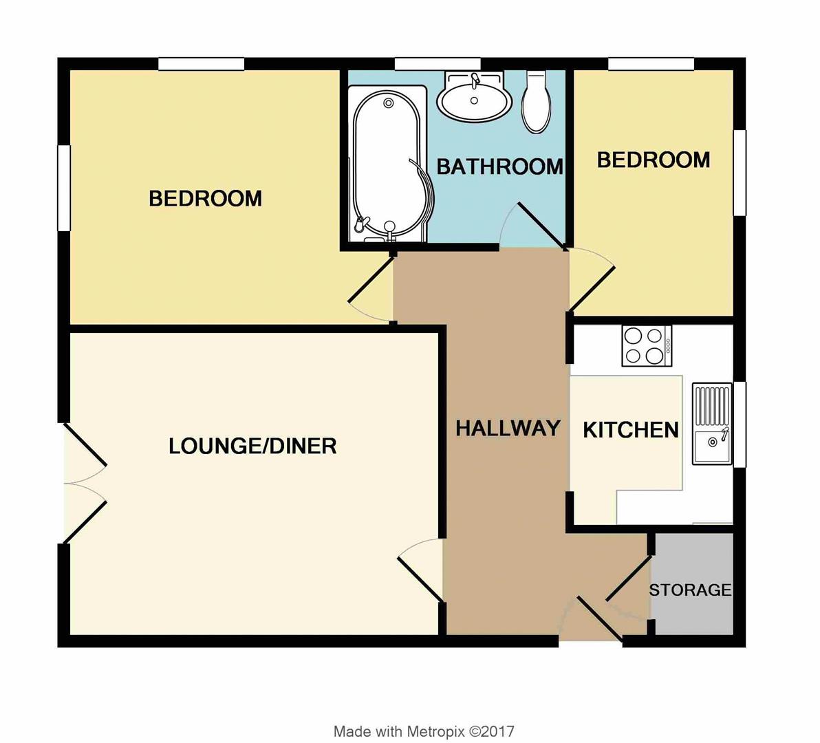 49, Taylor Close, Bristol floorplan
