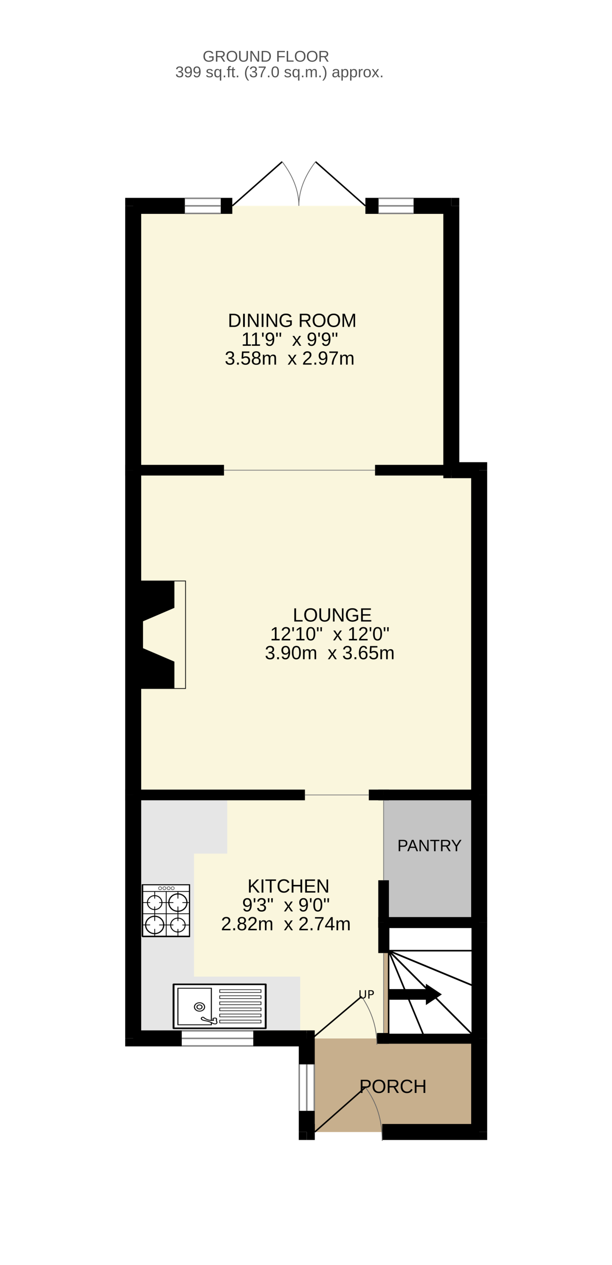 136, Hesley Lane, Rotherham floorplan