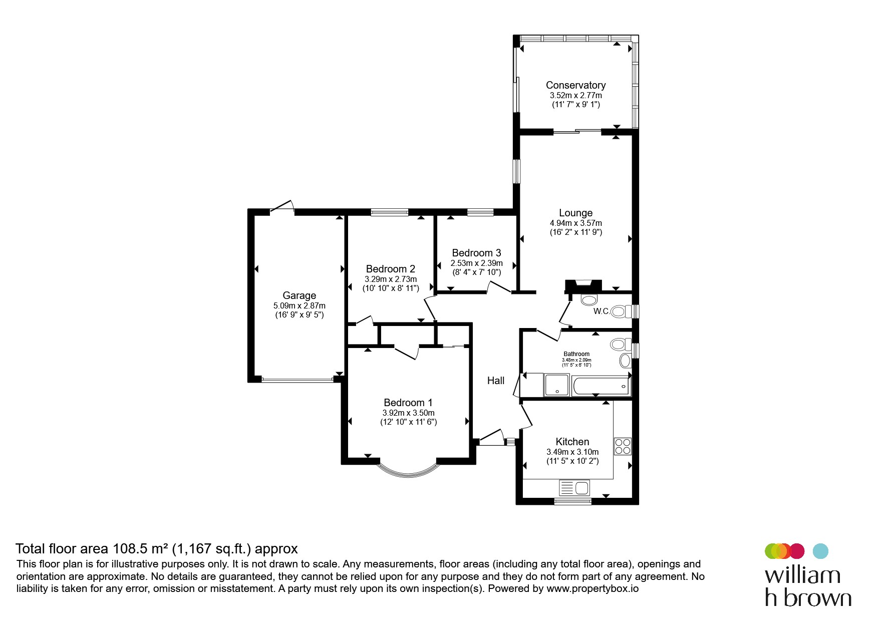 54, Falklands Road, Spalding floorplan